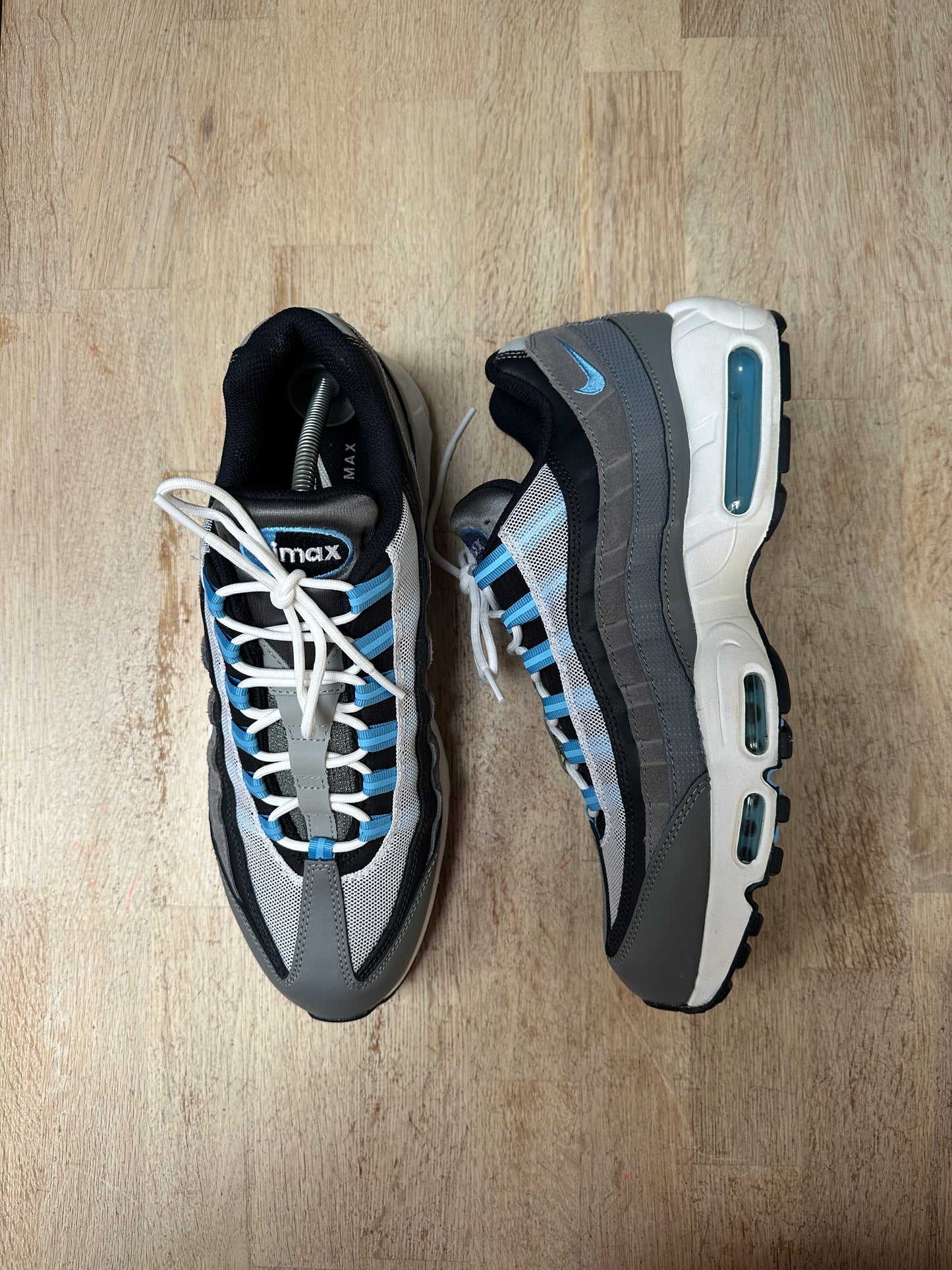 Nike Air Max 95 - Cool Grey / University Blue - UK11