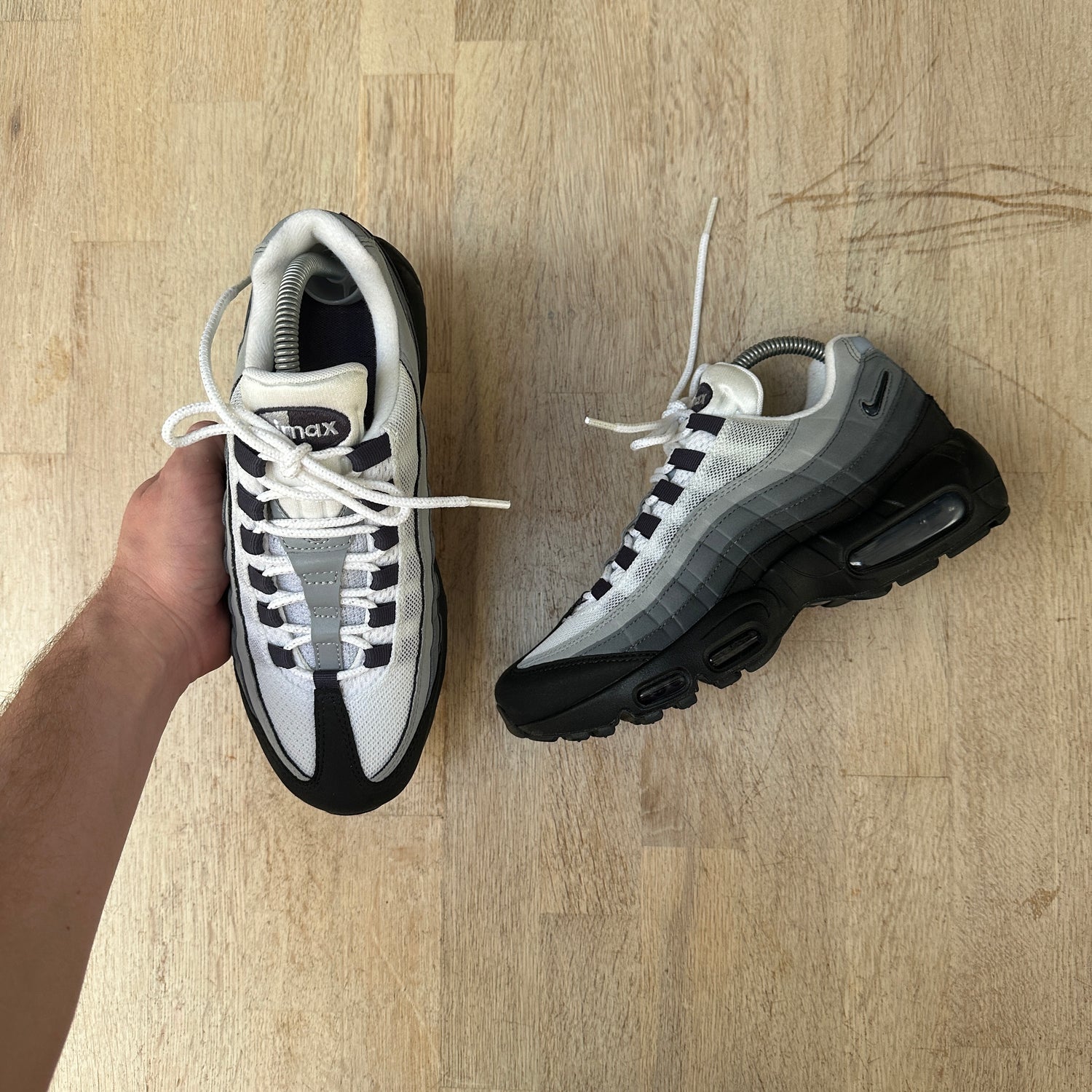 Nike air max 2024 95 og black/white-granite-dust