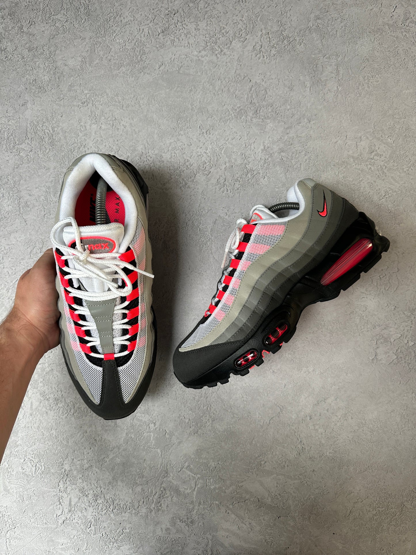 Nike Air Max 95 - Solar Red 2025 - UK9.5