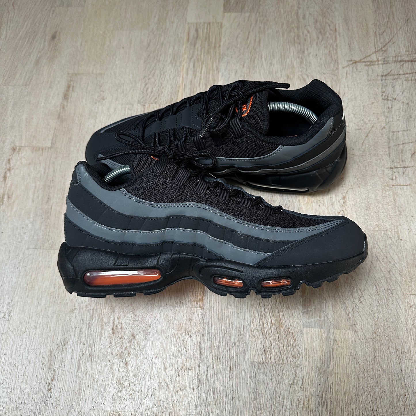 Nike Air Max 95 - Black / Safety Orange - UK9.5