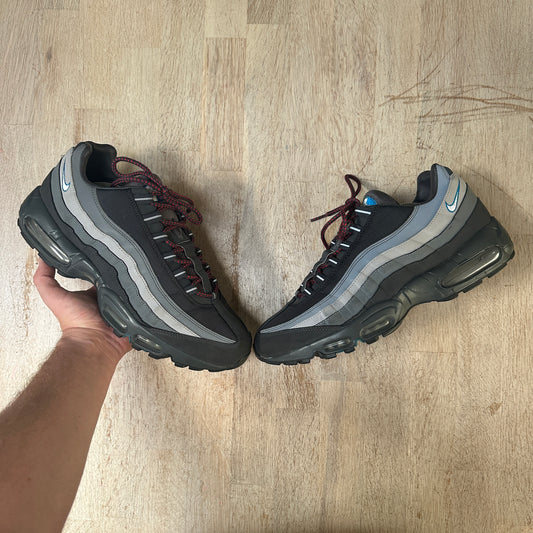 Nike Air Max 95 - Dark Grey / Blue / Red - UK11