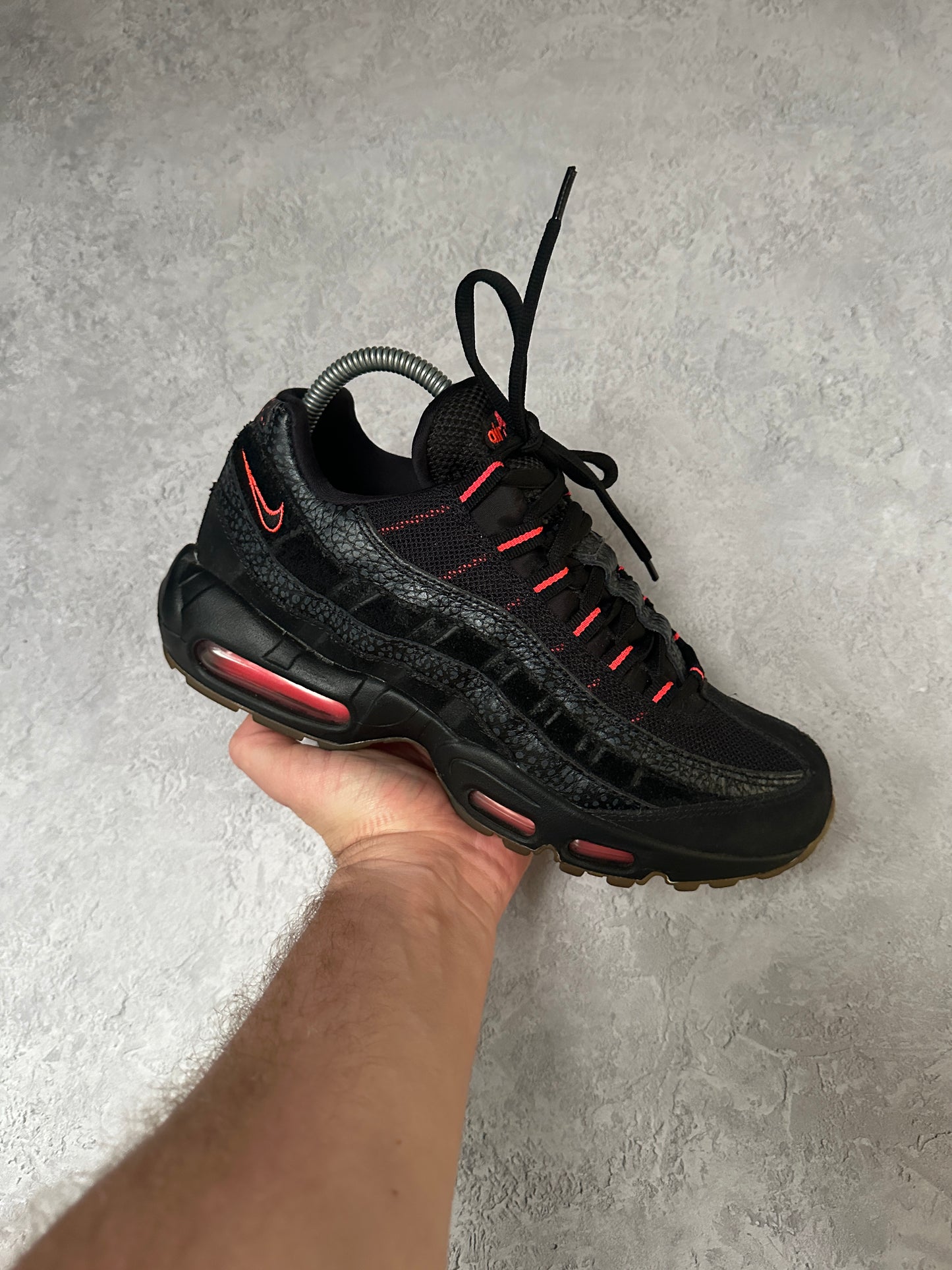 Nike Air Max 95 - Safari Black Infrared - UK7