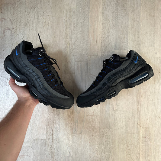 Nike Air Max 95 - Black / Royal Blue - UK10