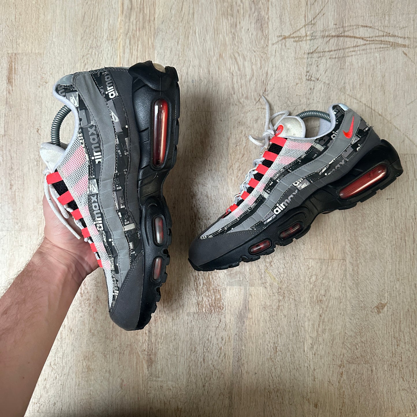 Nike Air Max 95 - Bright Crimson atmos ‘We Love Nike’ - UK8.5