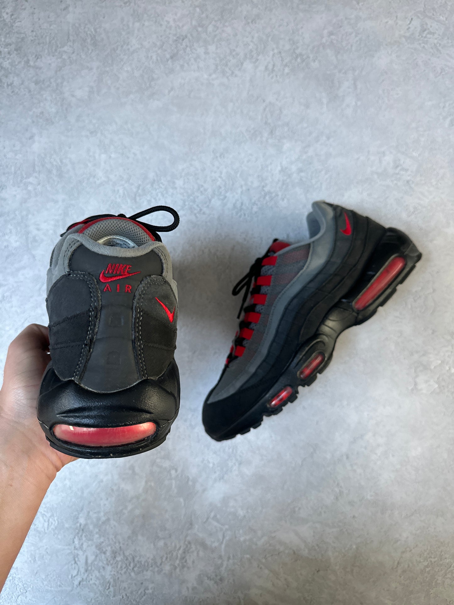Nike Air Max 95 - Black/Red IDs - UK10.5