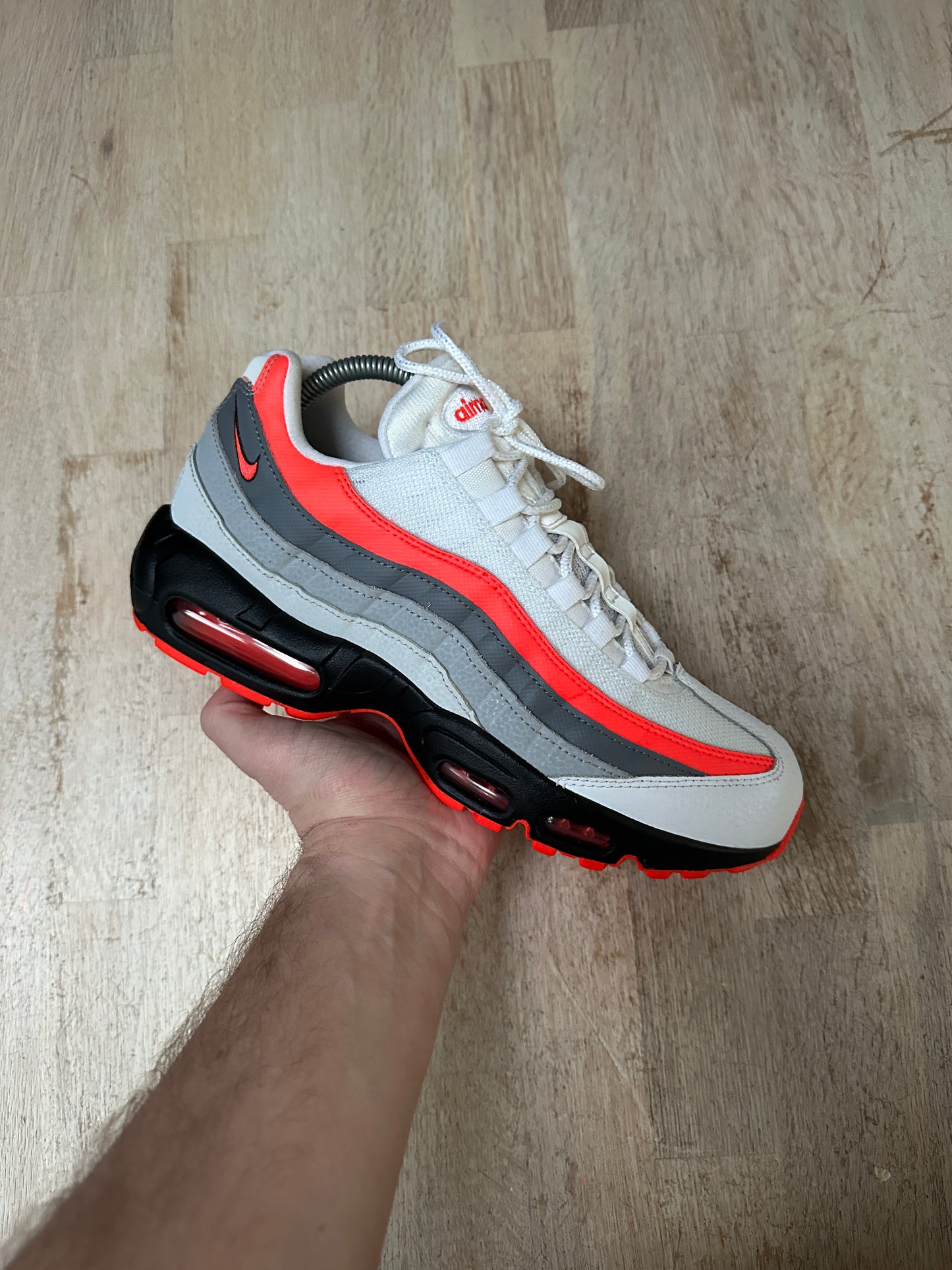 Nike Air Max 95 - Bright Crimson / Comet - UK7.5