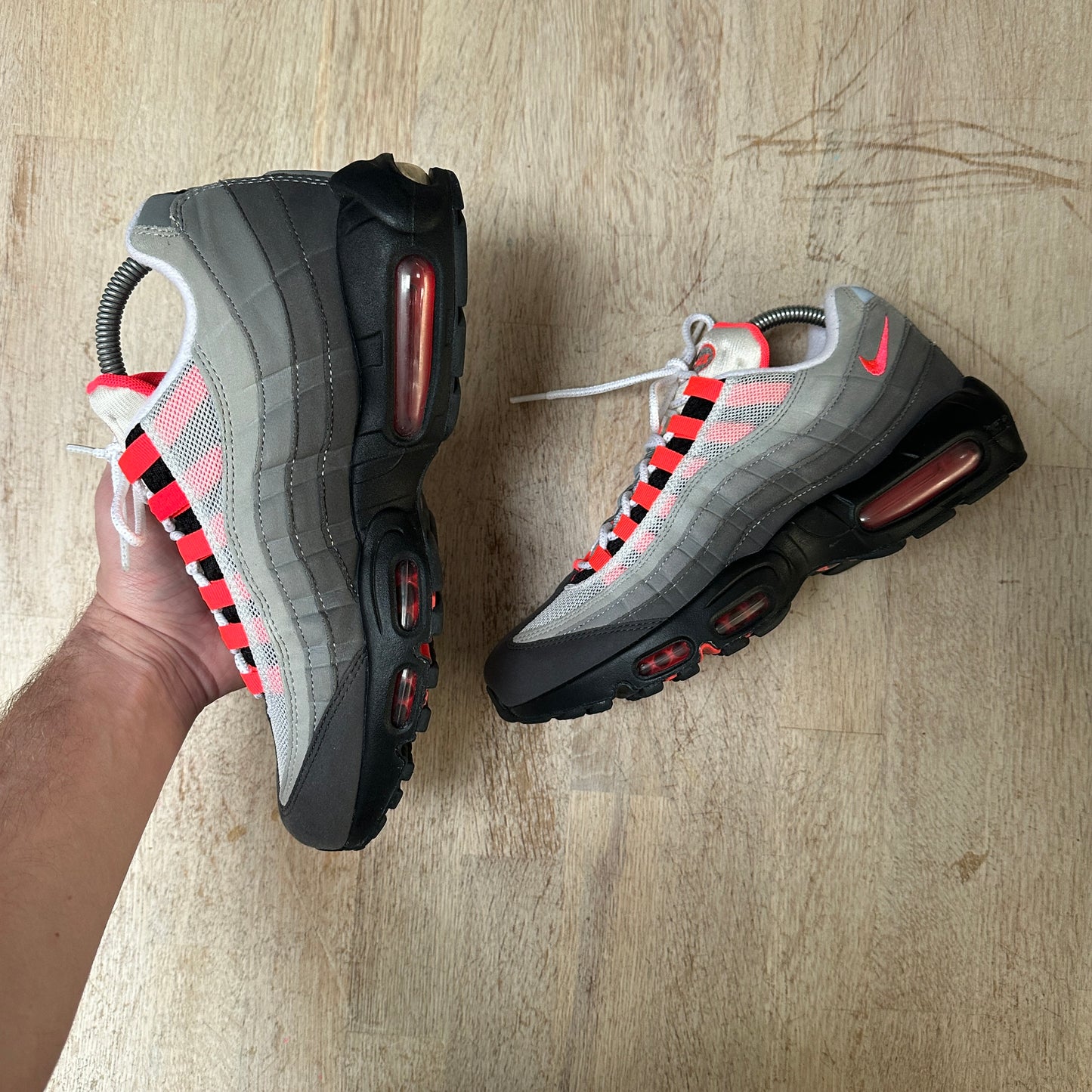 Nike Air Max 95 - Solar Red - UK7.5