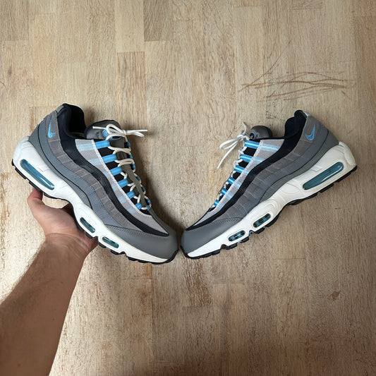 Nike Air Max 95 - Cool Grey / University Blue - UK11