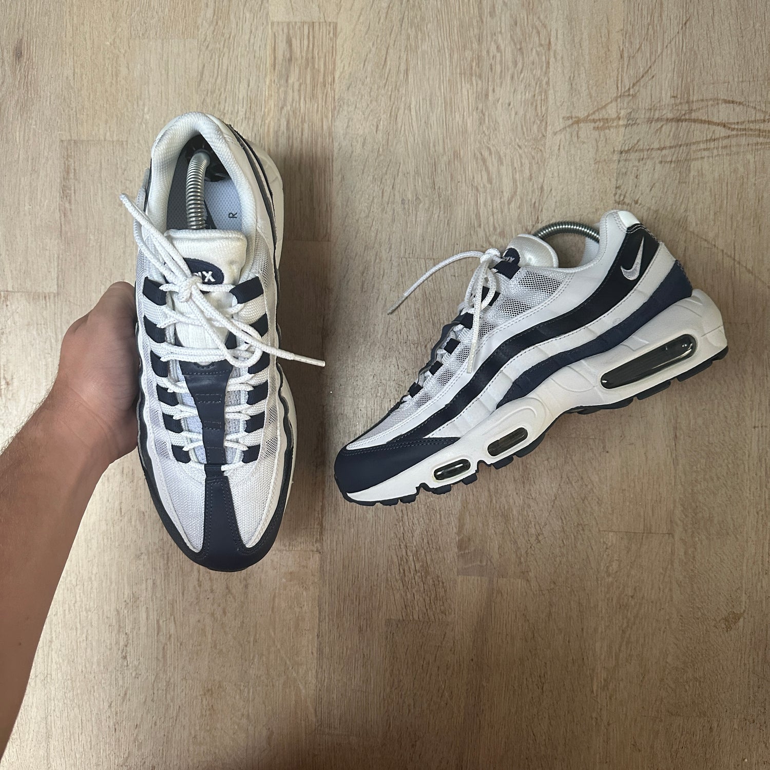 Navy nike clearance air max 95