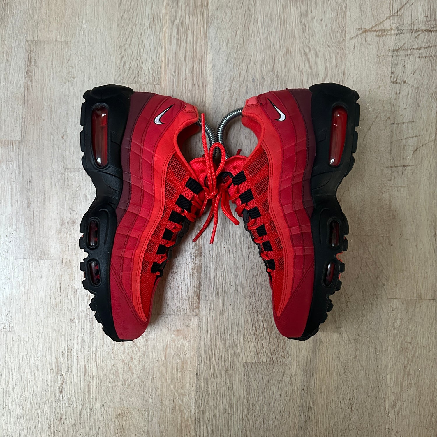 Nike air max 95 og habanero red/white sale