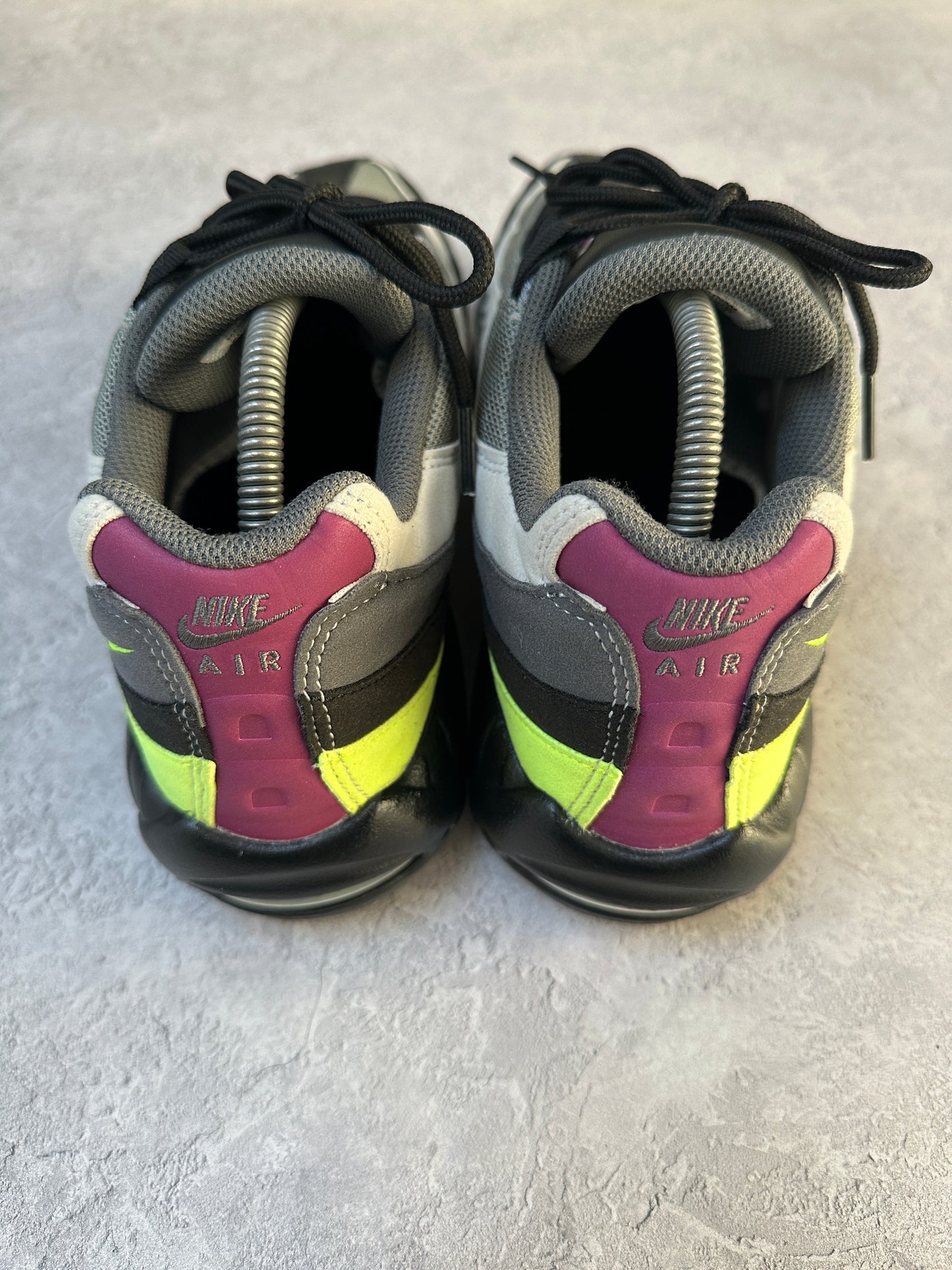 Nike Air Max 95 - 2020 Grey / Neon / Maroon IDs - UK8.5