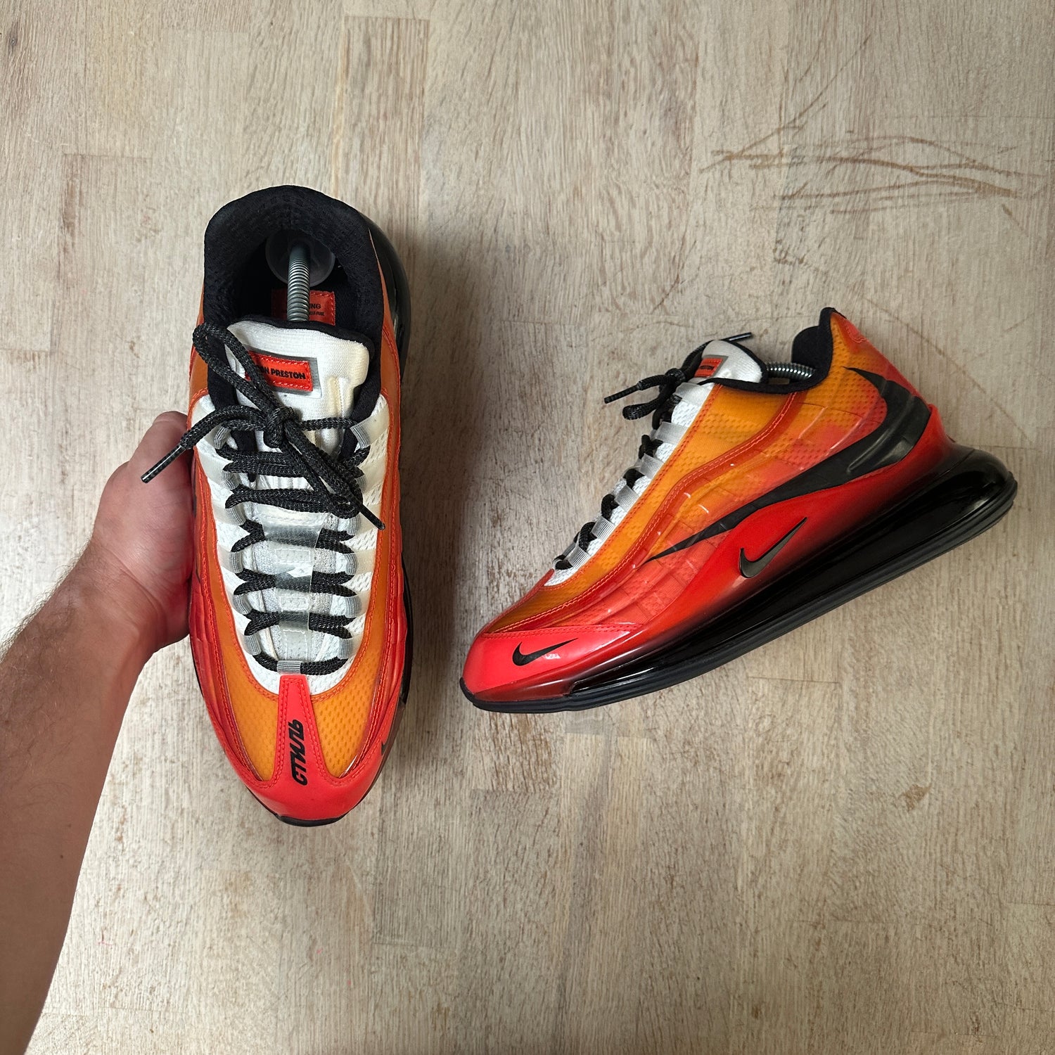 Max 95 Heron Nike Nike Air Max 720/95 ID Heron Preston Size: Rare