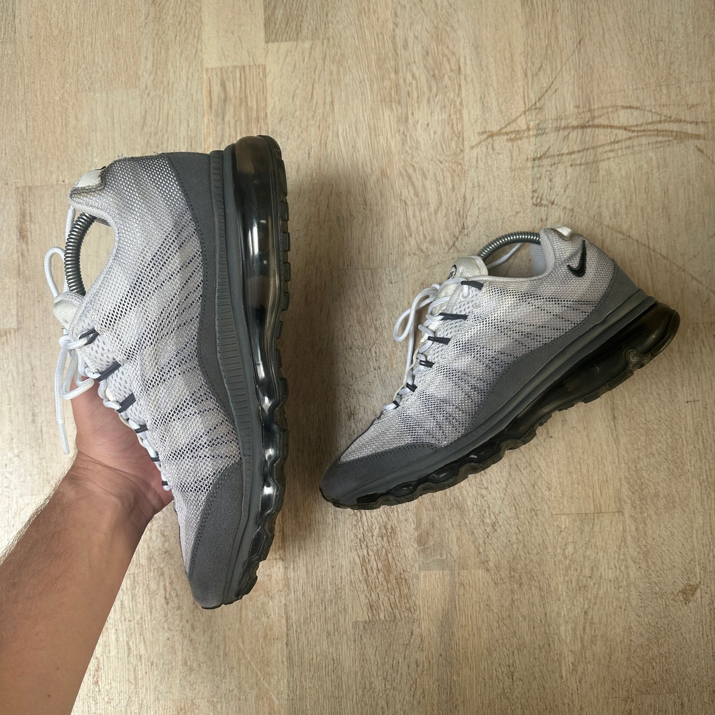 Nike Air Max 95 - White / Grey Flywire - UK8