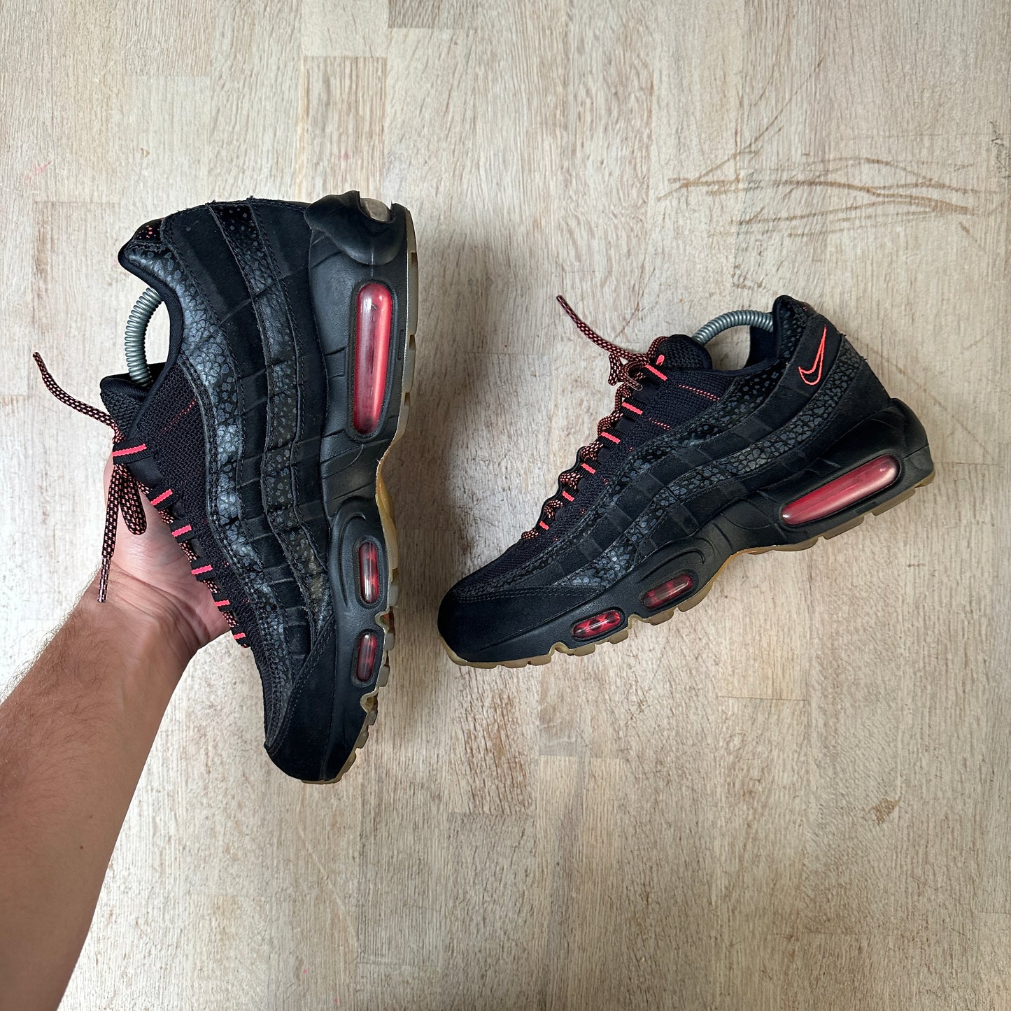 Nike Air Max 95 - Safari Black Infrared - UK8