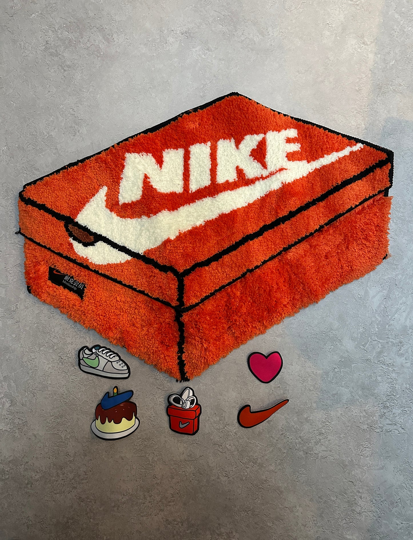 Nike Shoe Box Rug