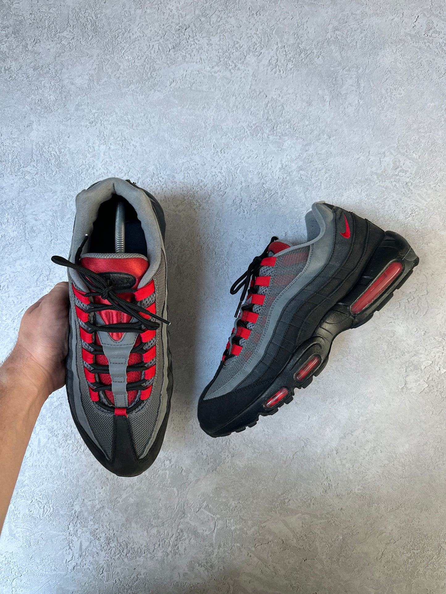 Nike Air Max 95 - Black/Red IDs - UK10.5