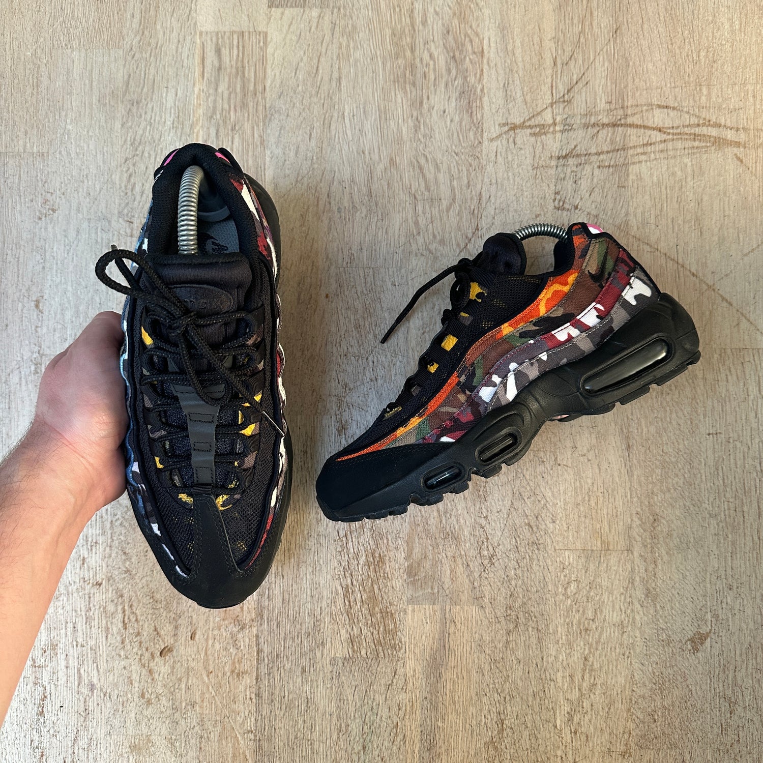 Nike Sneaker Air Max 95 Camo Erdl Size Women's Nike Air Max 95