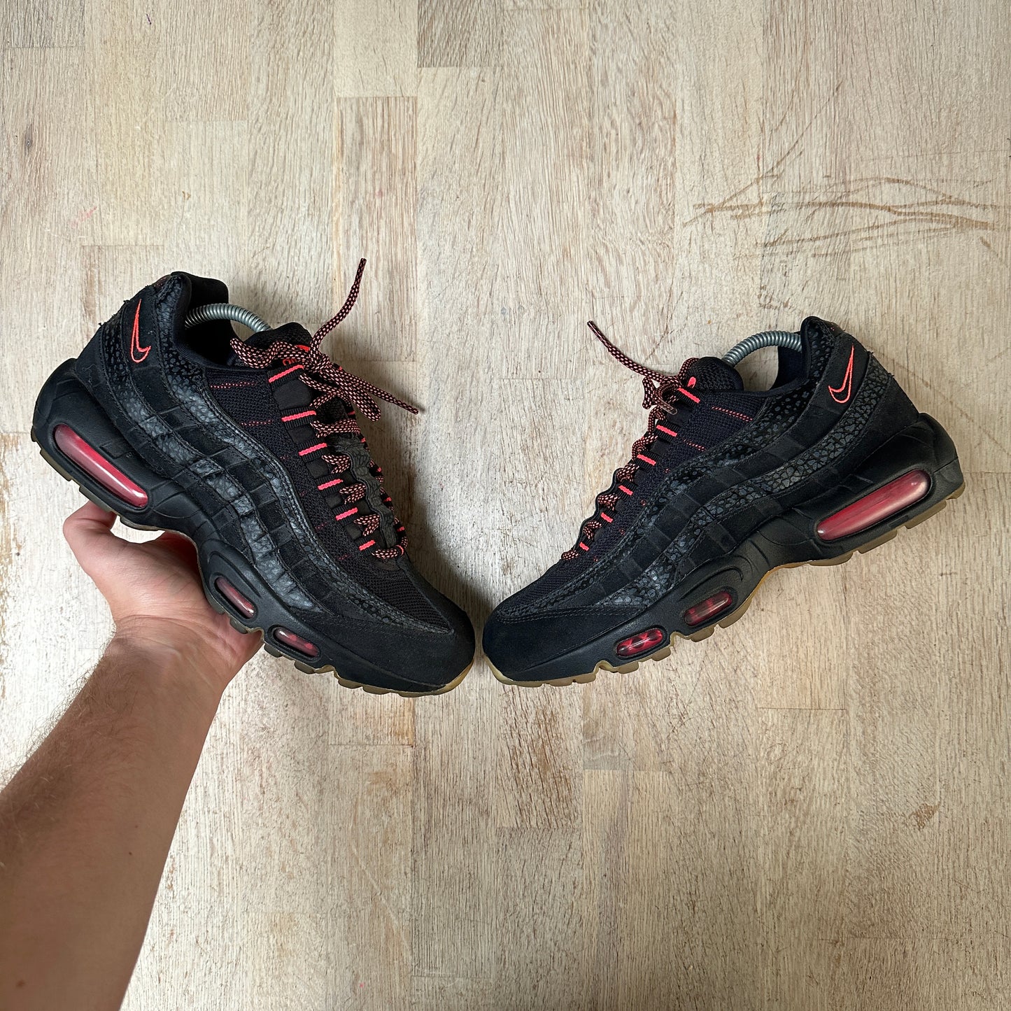 Nike Air Max 95 - Safari Black Infrared - UK8