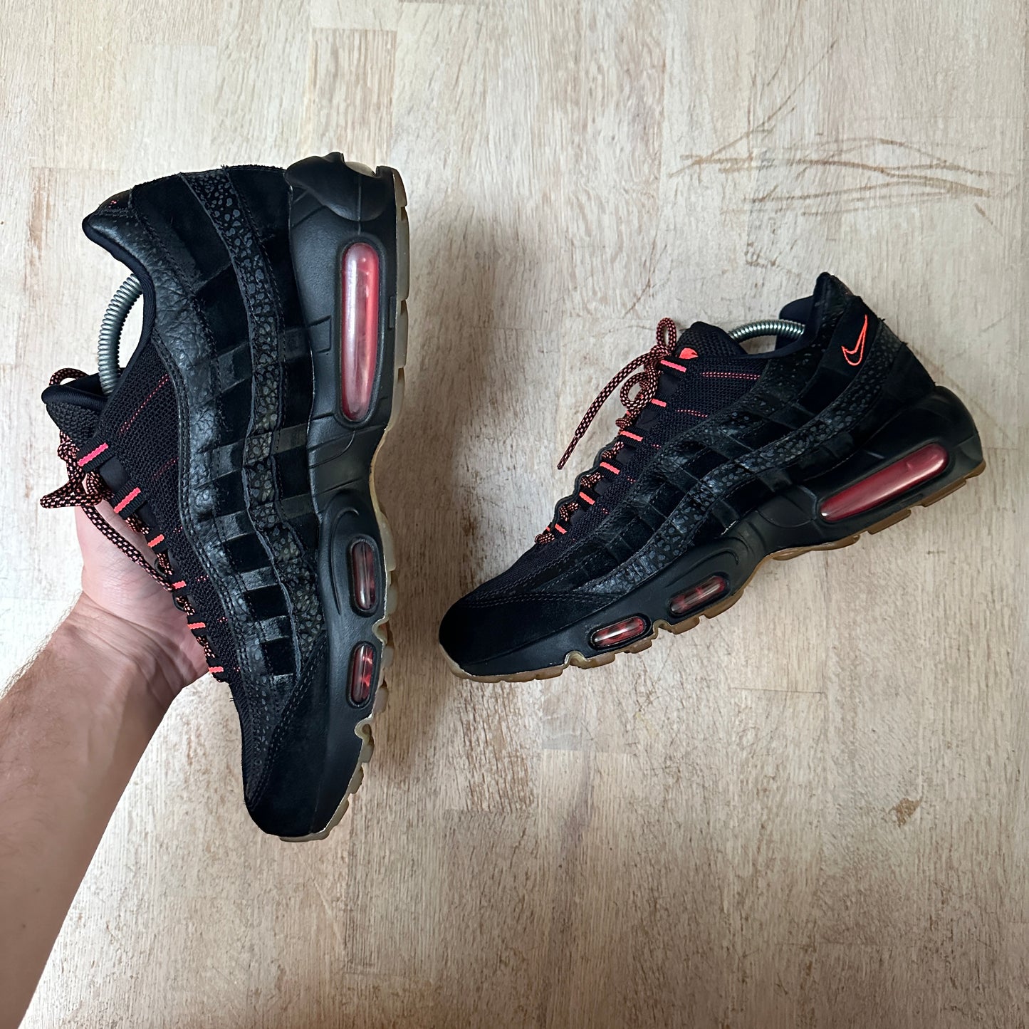 Nike Air Max 95 - Safari Black Infrared - UK10