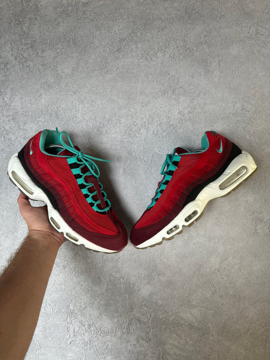 Nike Air Max 95 - Red / Teal ID - UK9