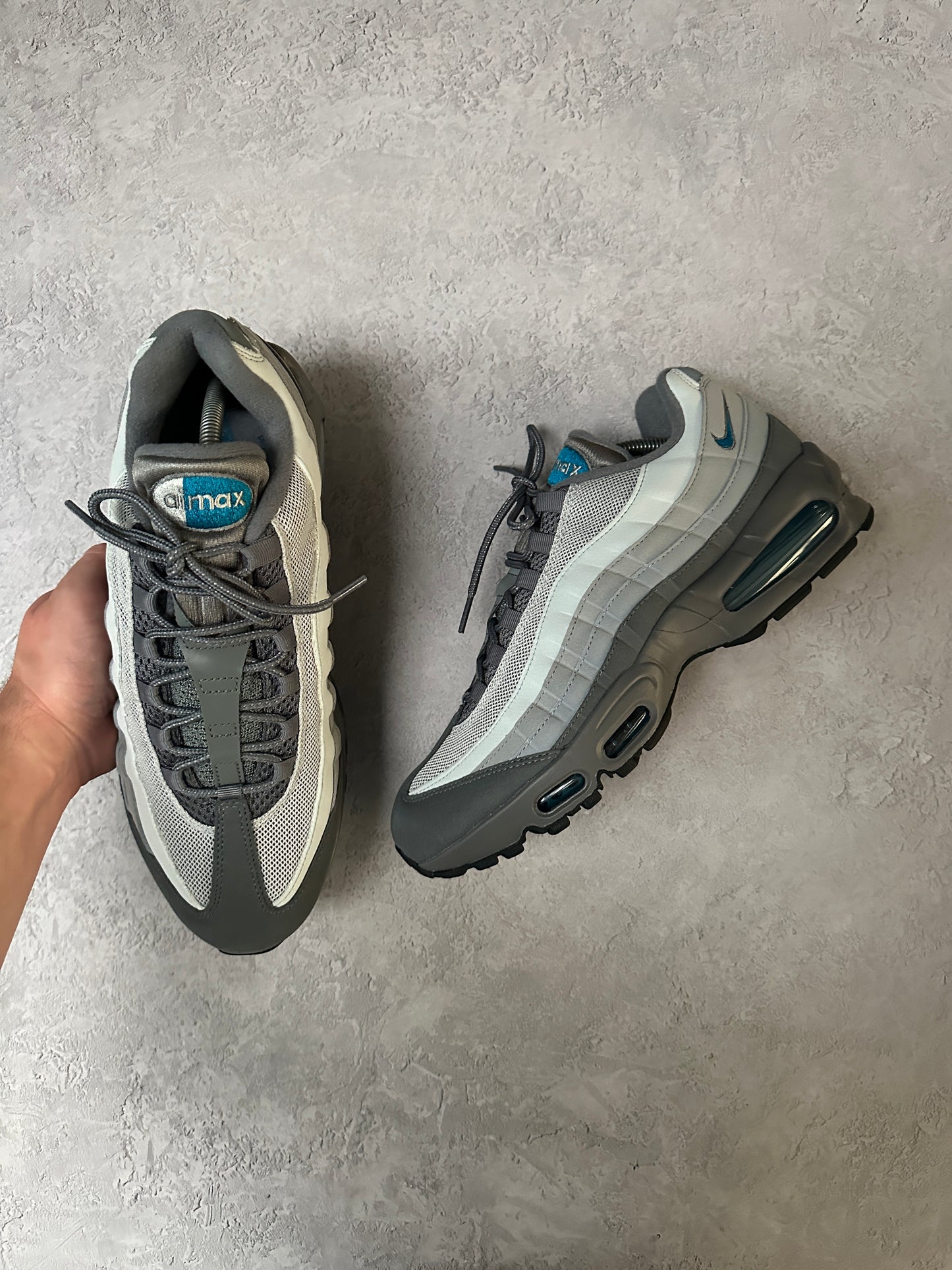 Nike Air Max 95 - Grey Green Abyss - UK10