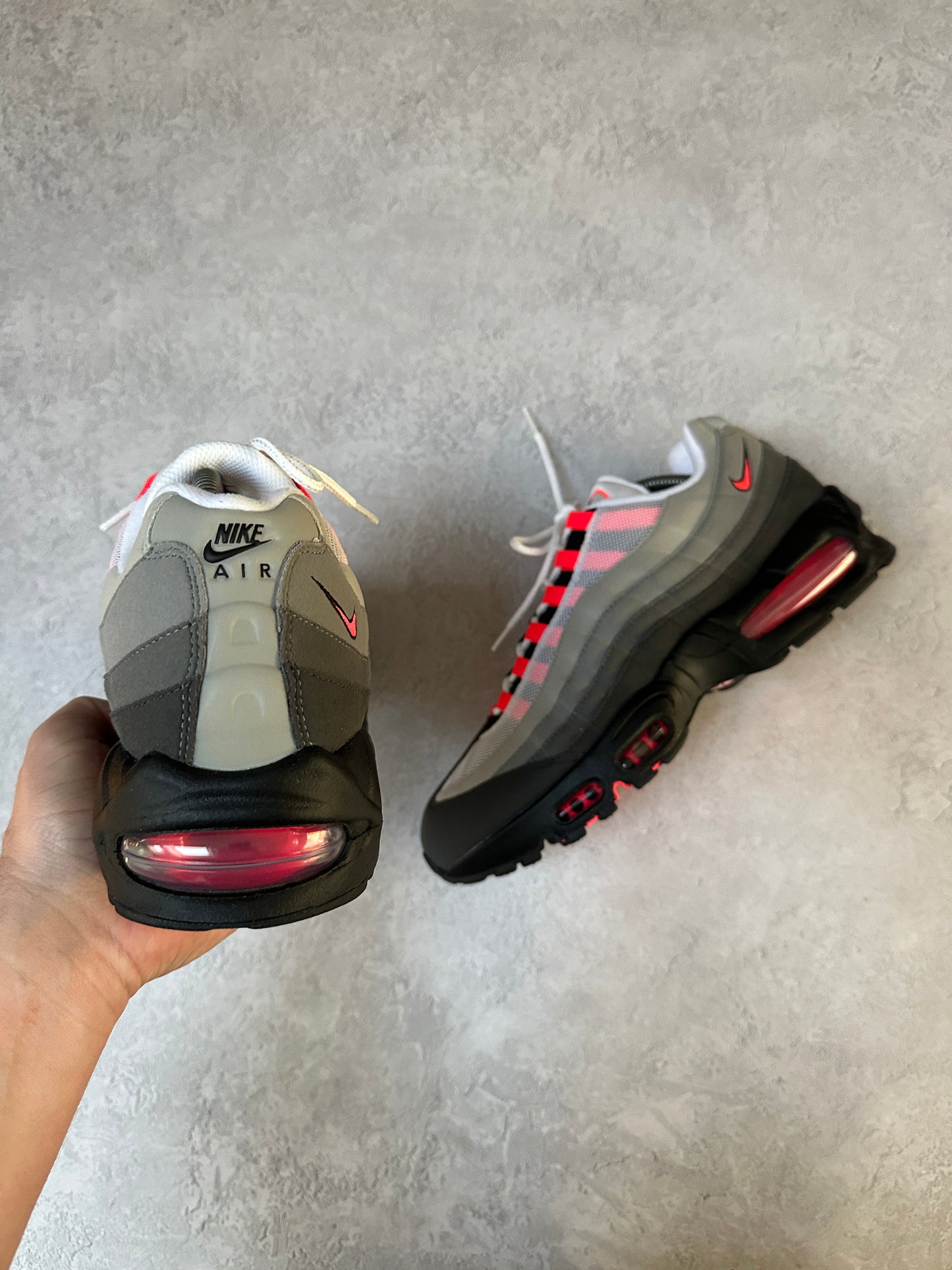 Nike Air Max 95 - Solar Red 2025 - UK9.5