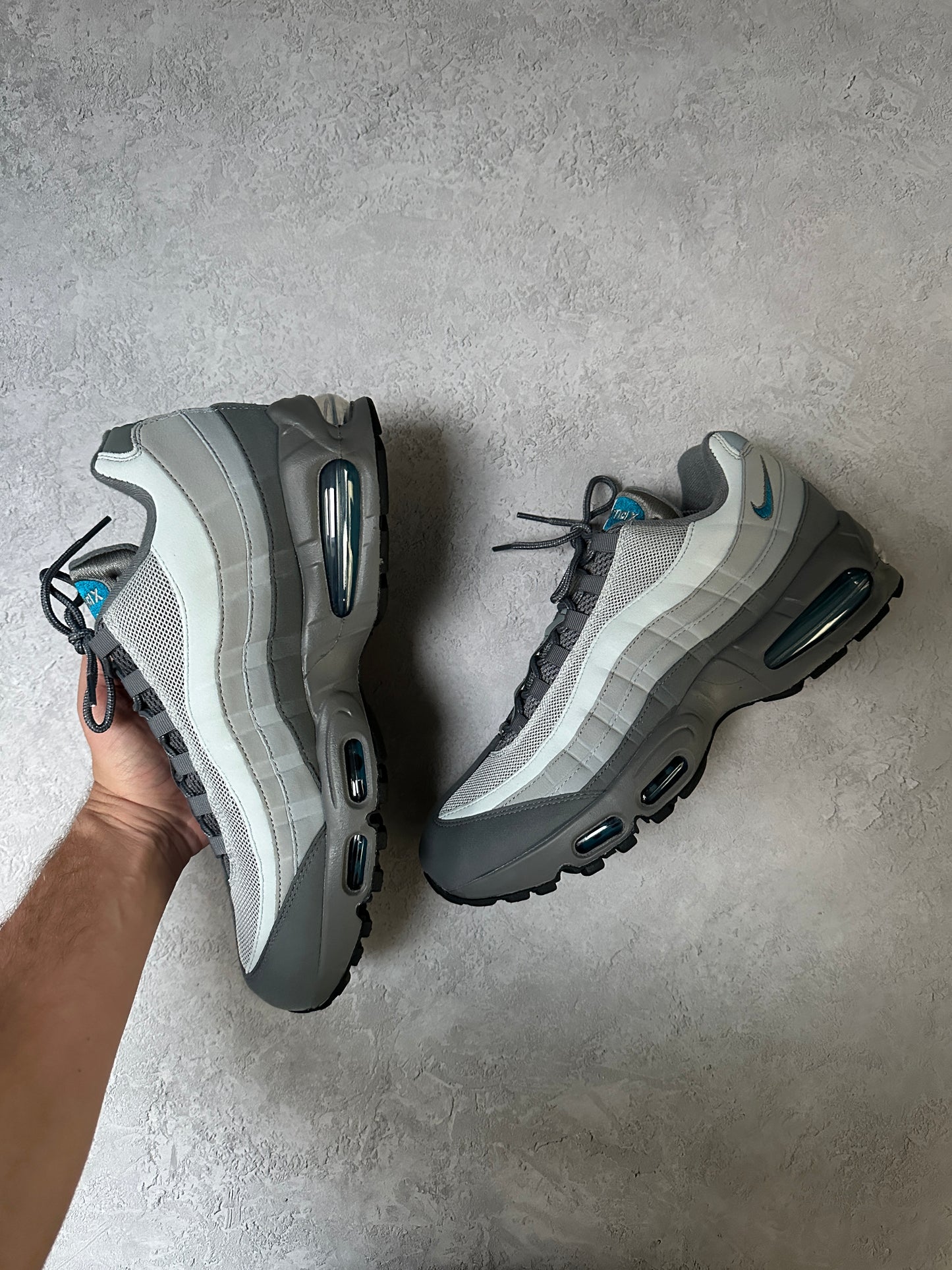 Nike Air Max 95 - Grey Green Abyss - UK11