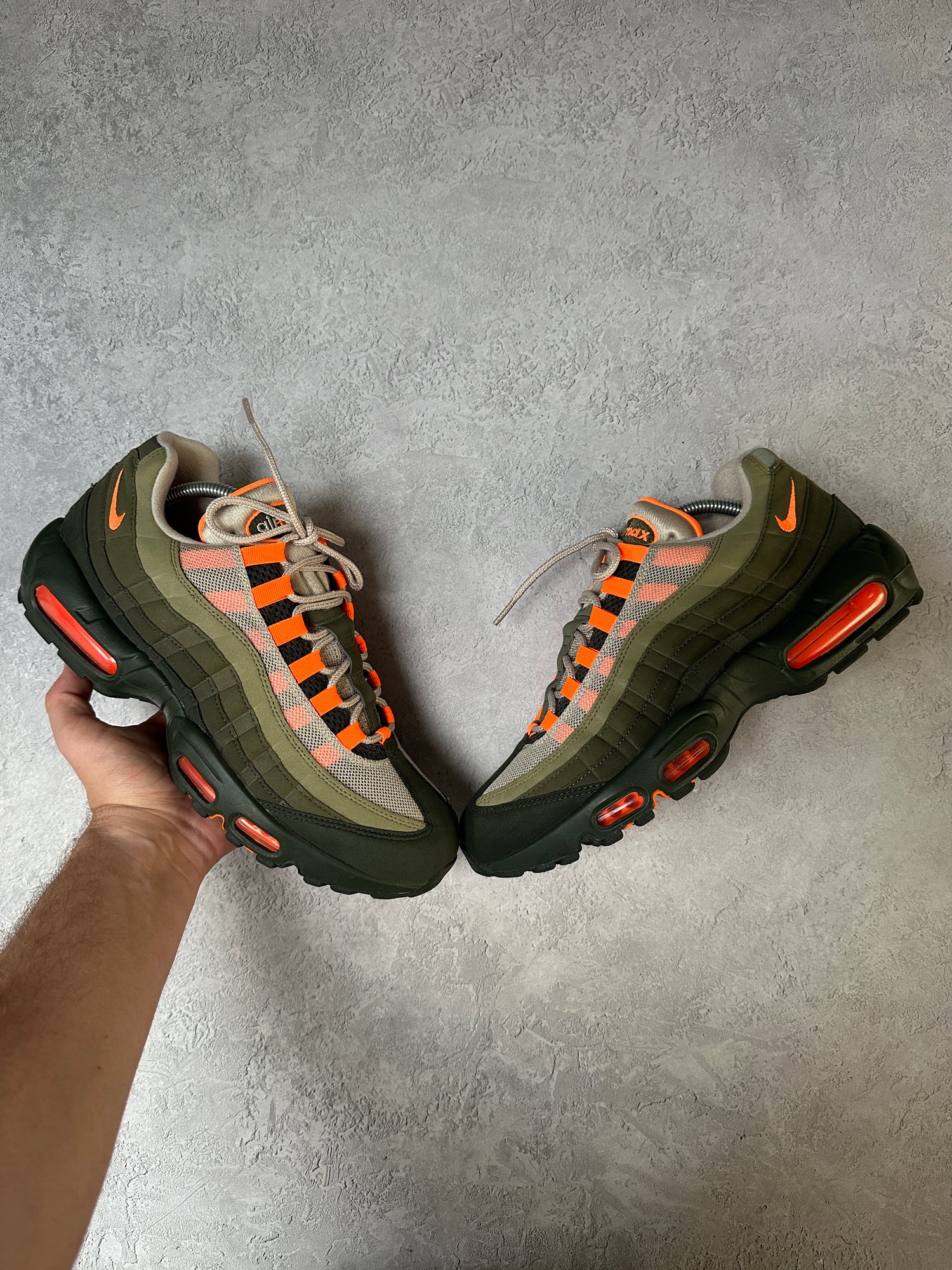 Nike Footwear Air Max 95 Orange Green Air Max Orange 95 New Arrivals