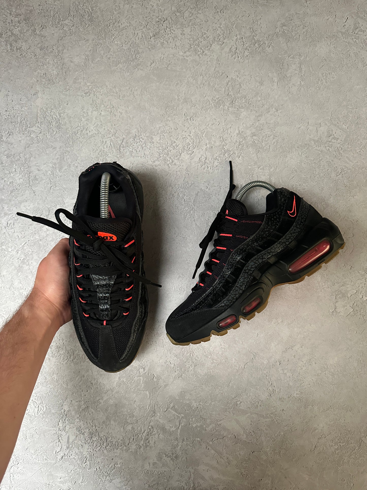 Nike Air Max 95 - Safari Black Infrared - UK7