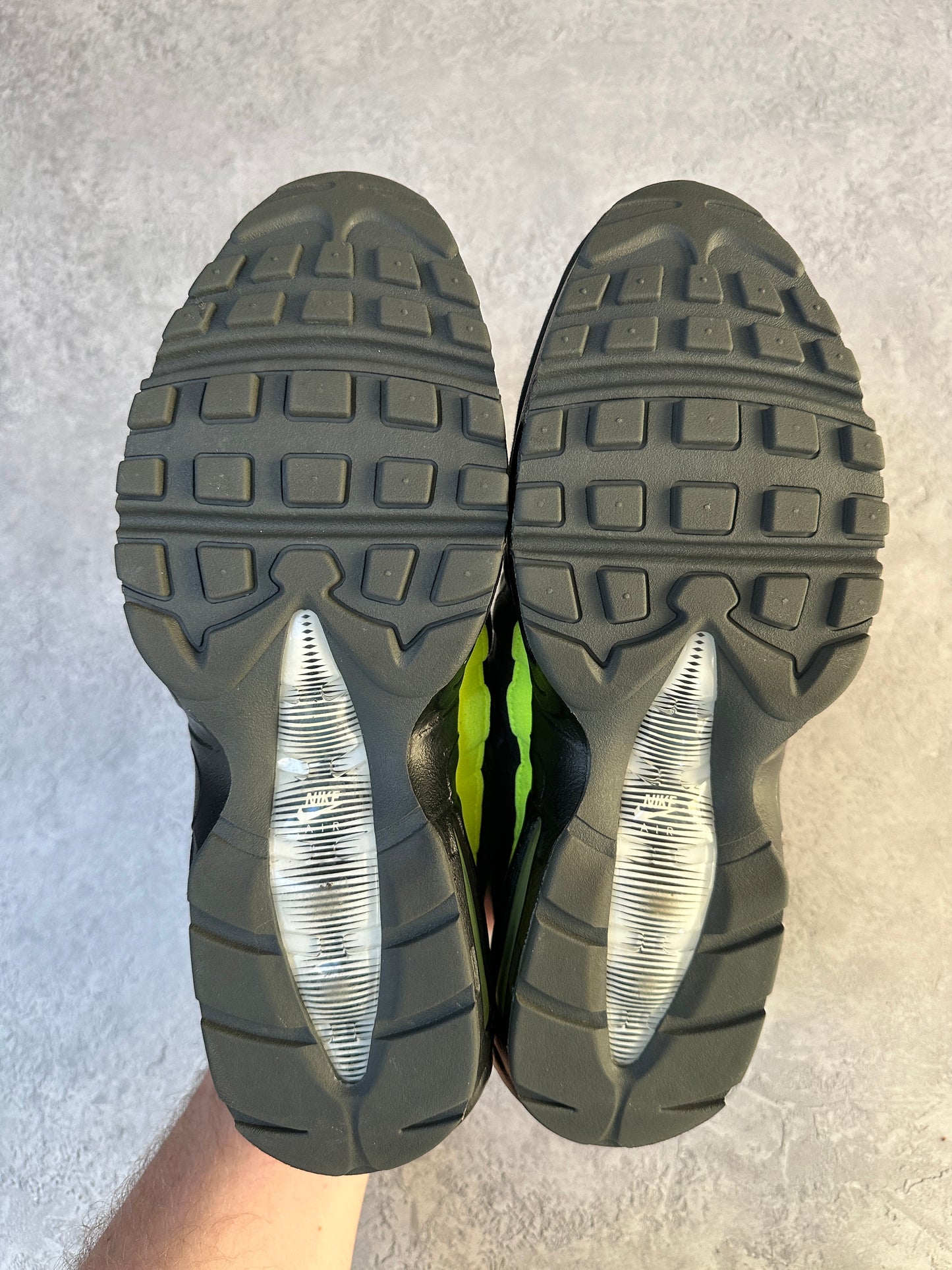 Nike Air Max 95 - 2020 Grey / Neon / Maroon IDs - UK8.5