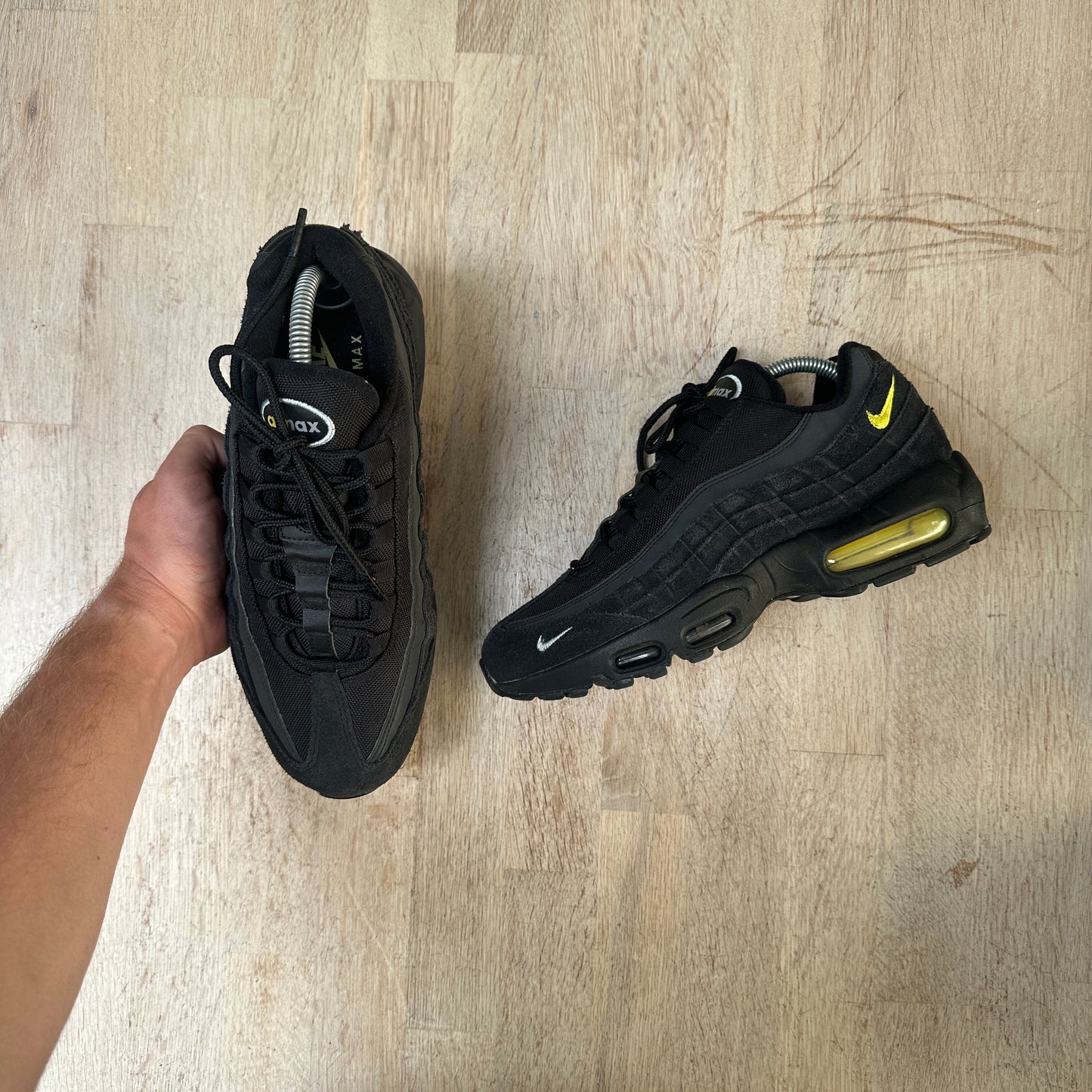 Nike Air Max 95 - Black/Yellow Strike - UK7