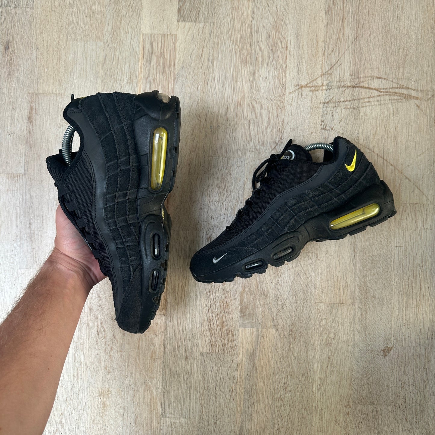 Nike Air Max 95 - Black/Yellow Strike - UK7