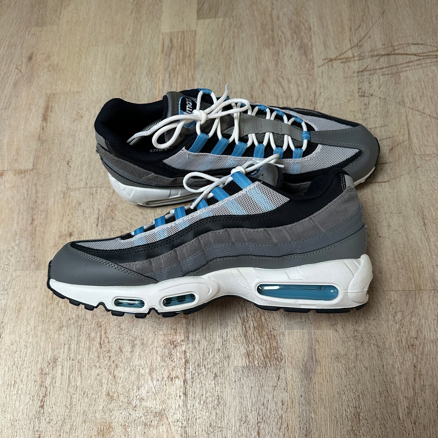 Nike Air Max 95 - Cool Grey / University Blue - UK11