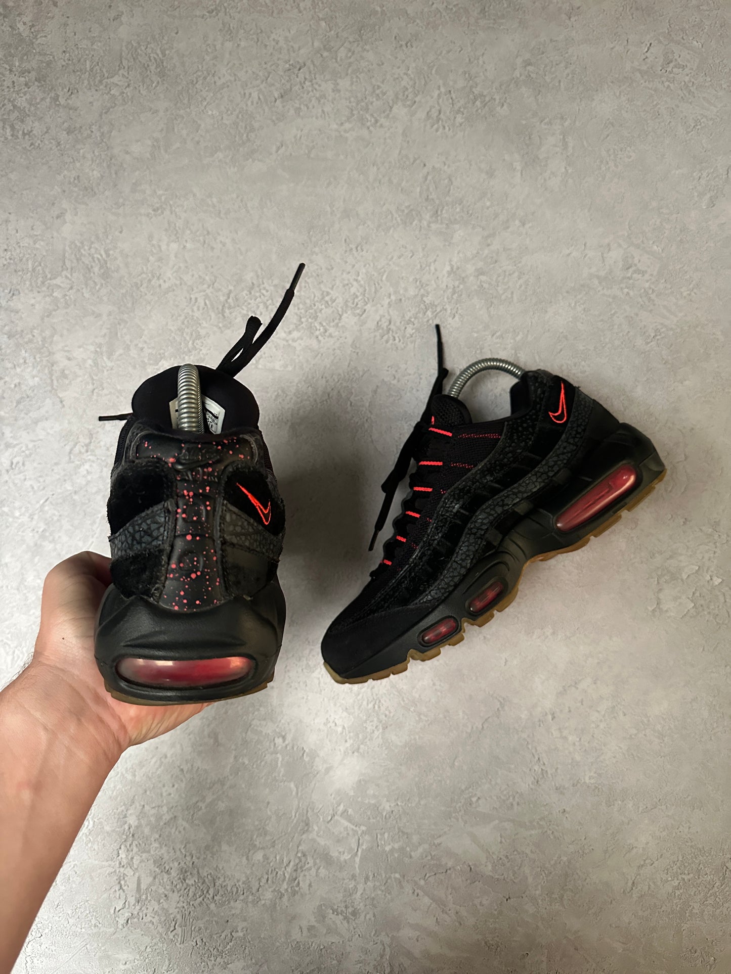 Nike Air Max 95 - Safari Black Infrared - UK7