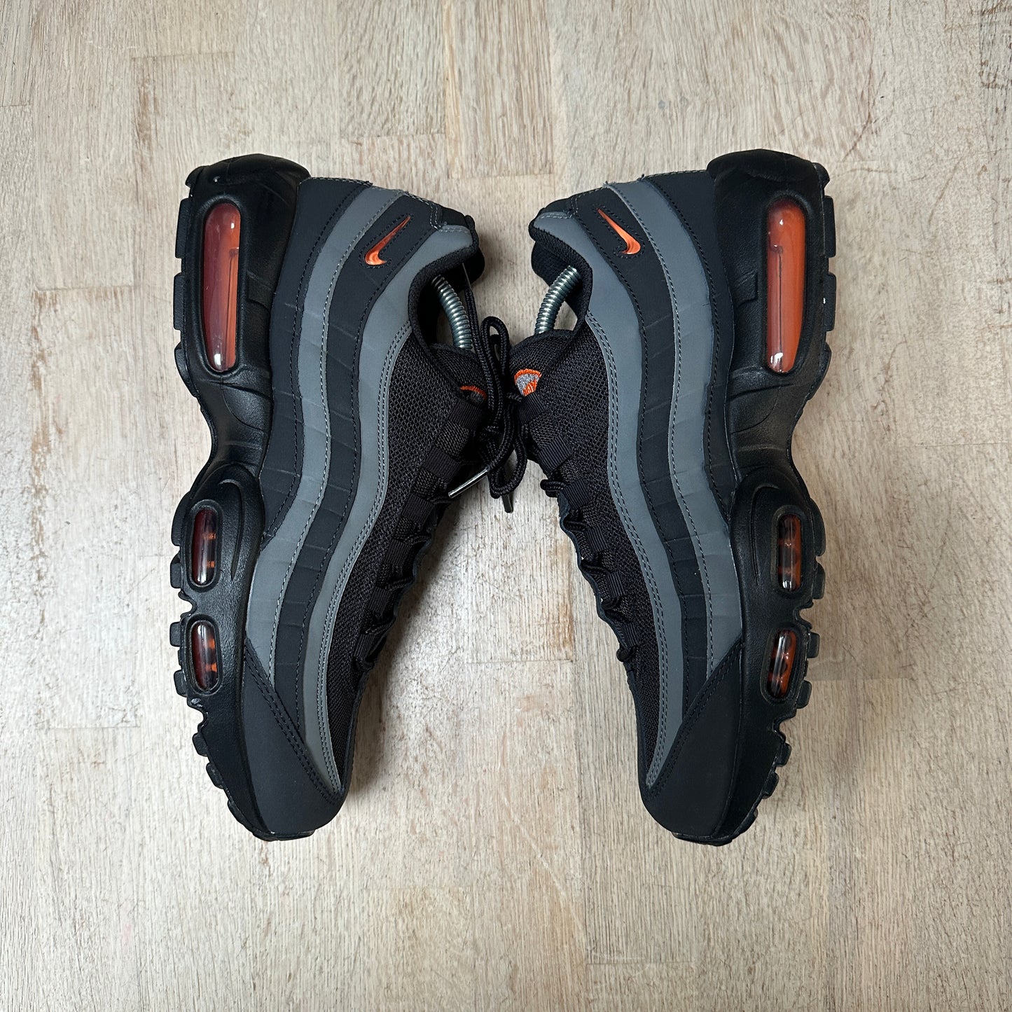 Nike Air Max 95 - Black / Safety Orange - UK9.5