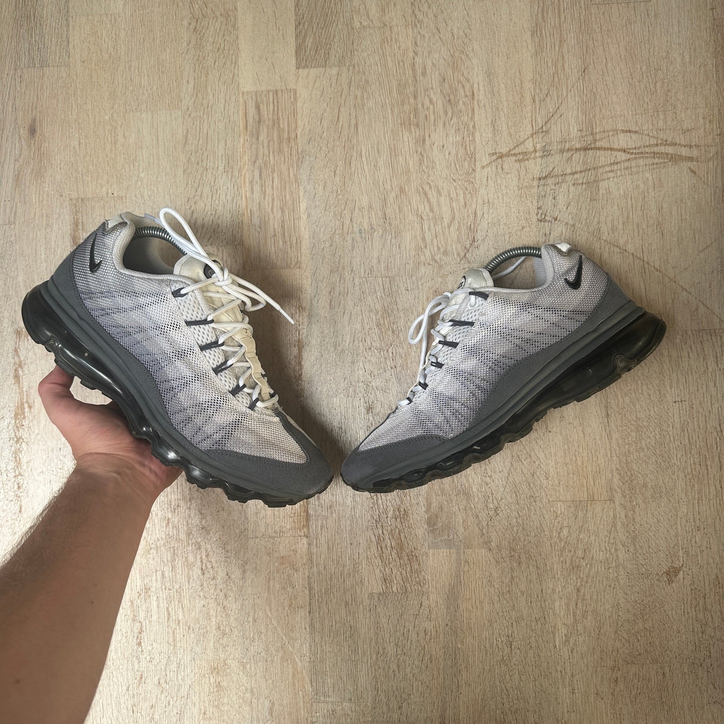 Nike Air Max 95 - White / Grey Flywire - UK8