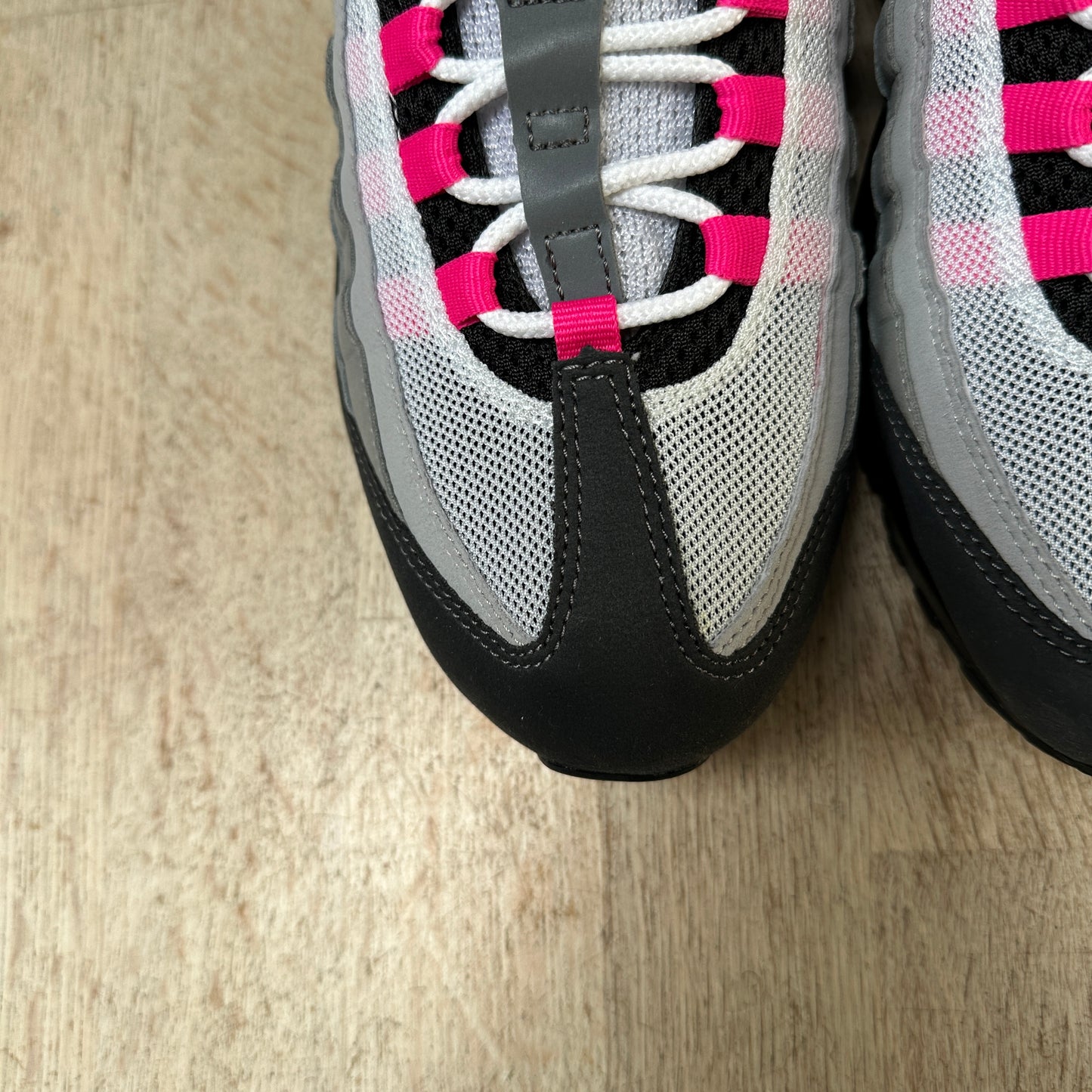 Nike Air Max 95 - Grey / Pink / Neon ID 2015 - UK8