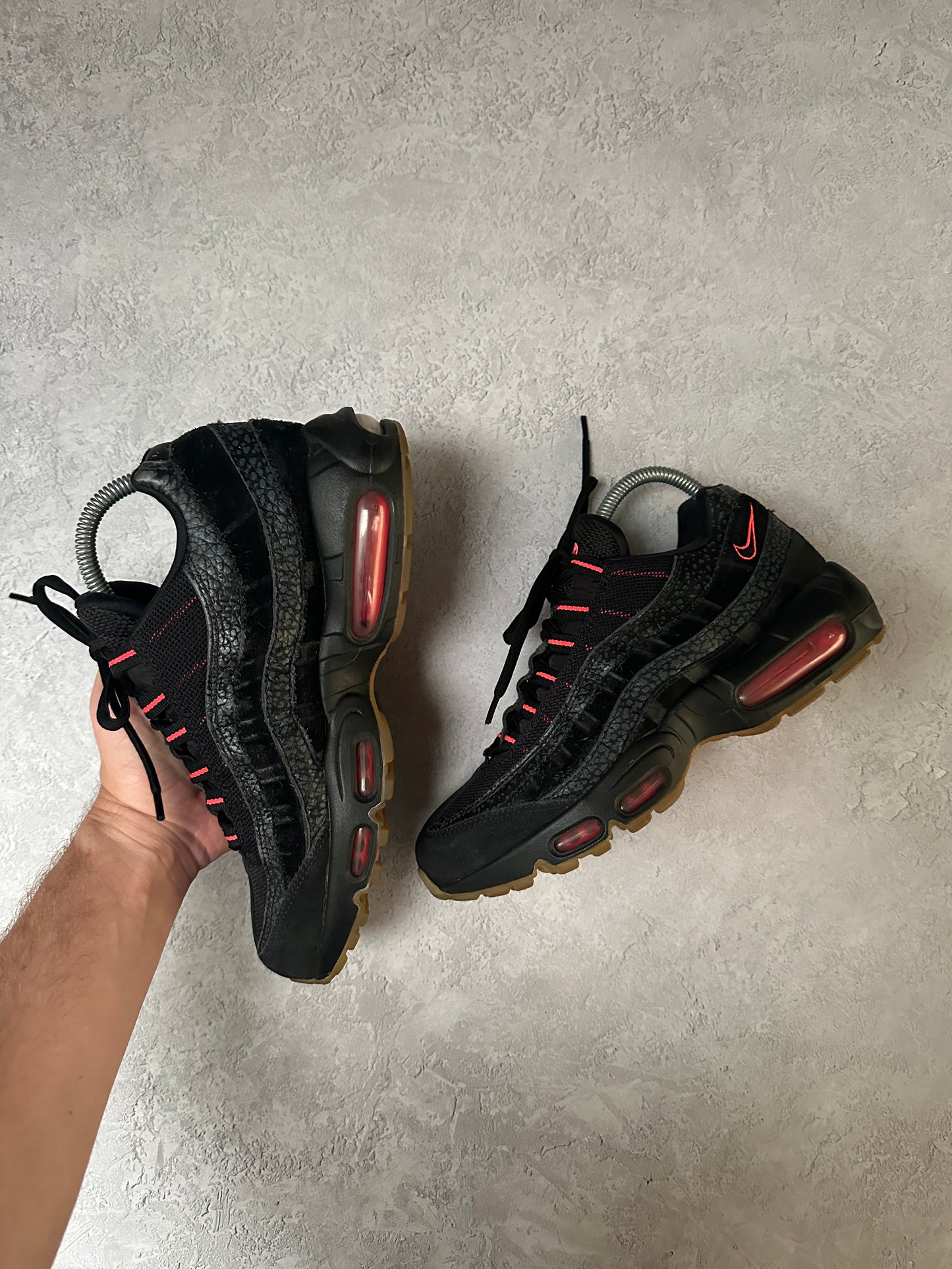 Nike Air Max 95 - Safari Black Infrared - UK7
