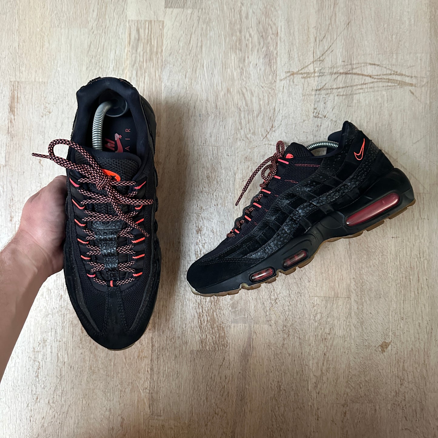 Nike Air Max 95 - Safari Black Infrared - UK10