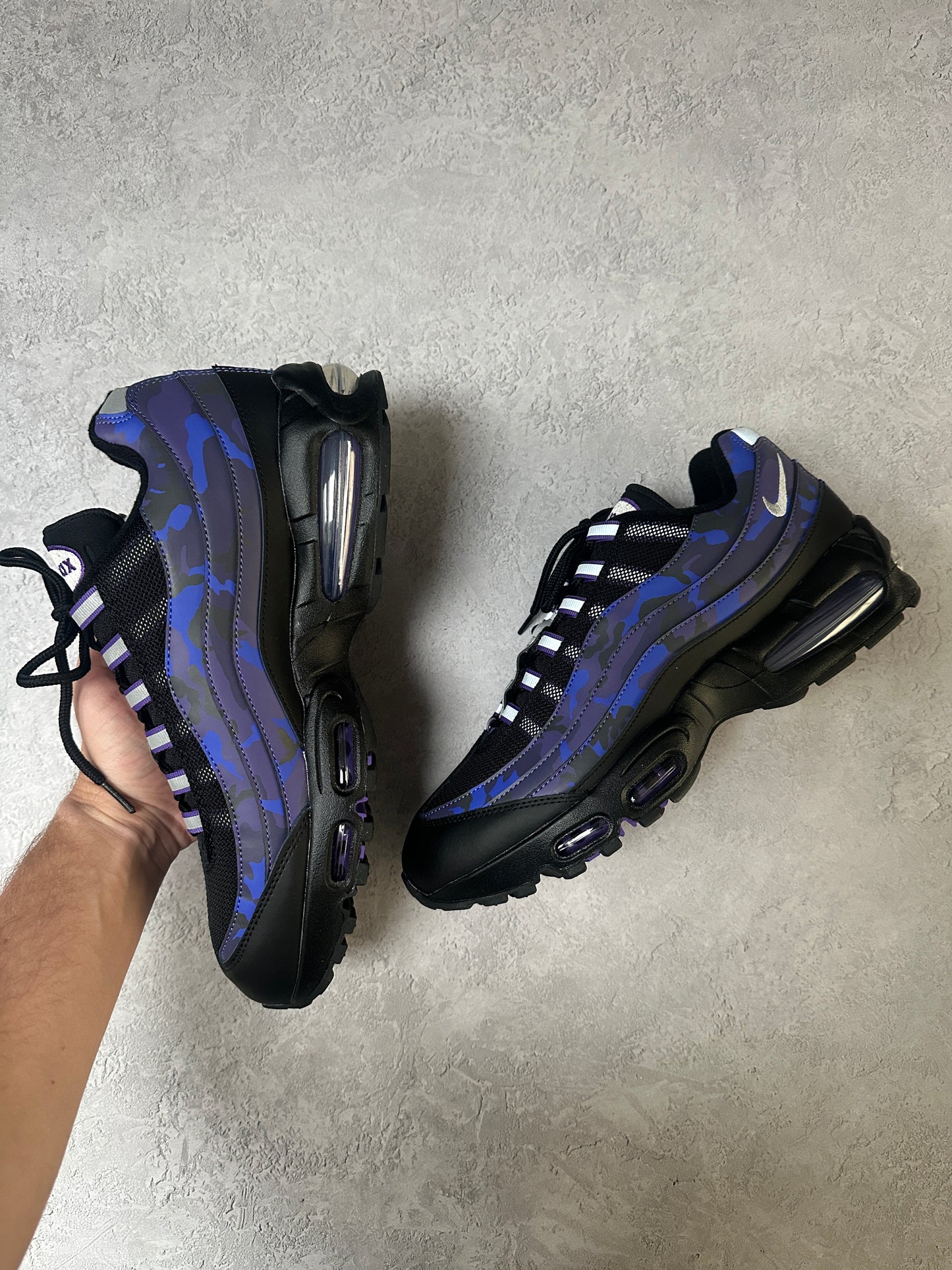 Nike Air Max 95 - Court Purple Camo - UK10.5