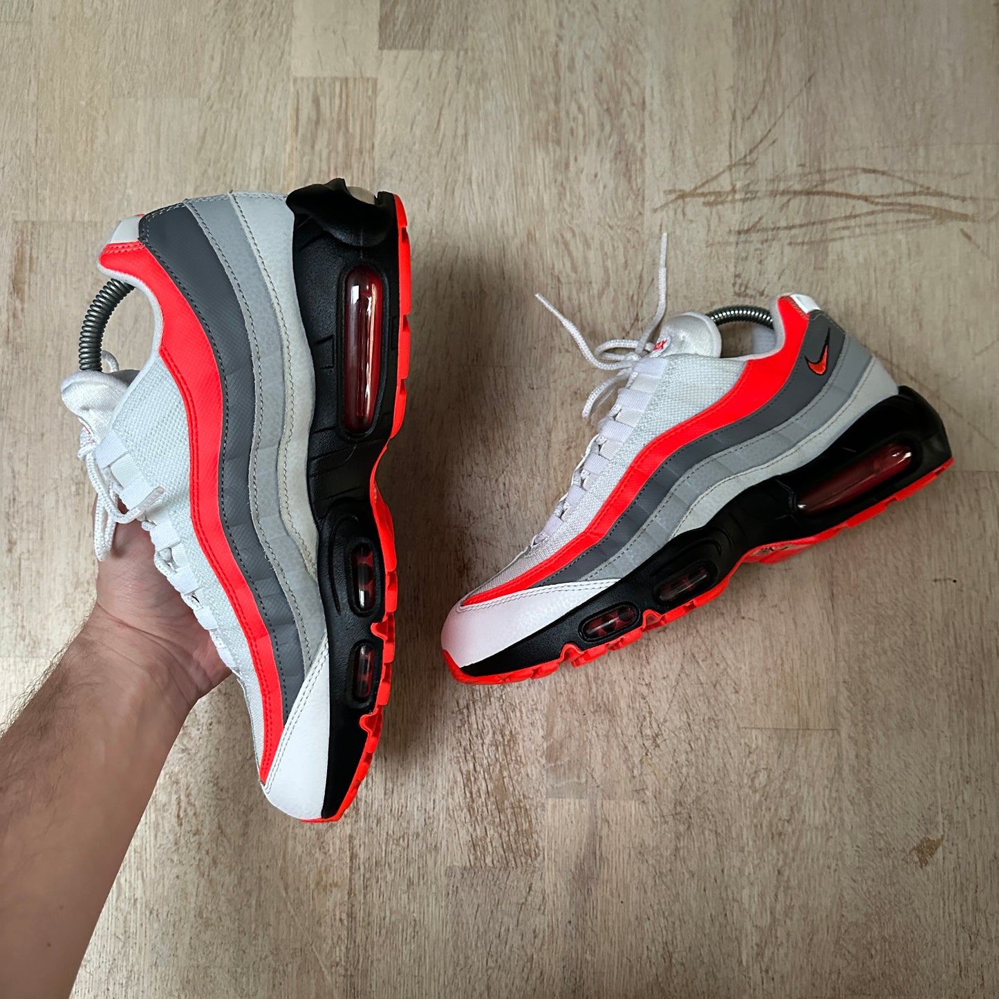 Nike Air Max 95 - Bright Crimson / Comet - UK7.5