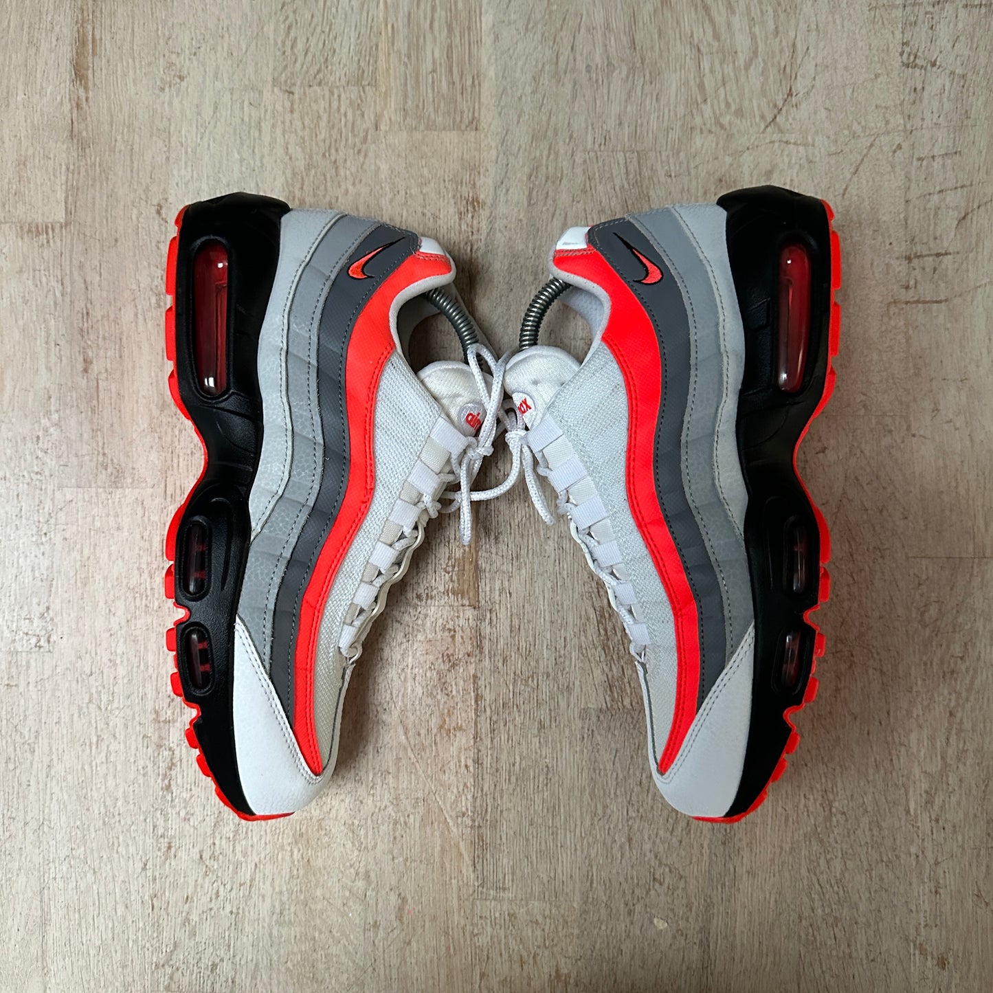 Nike Air Max 95 - Bright Crimson / Comet - UK7.5