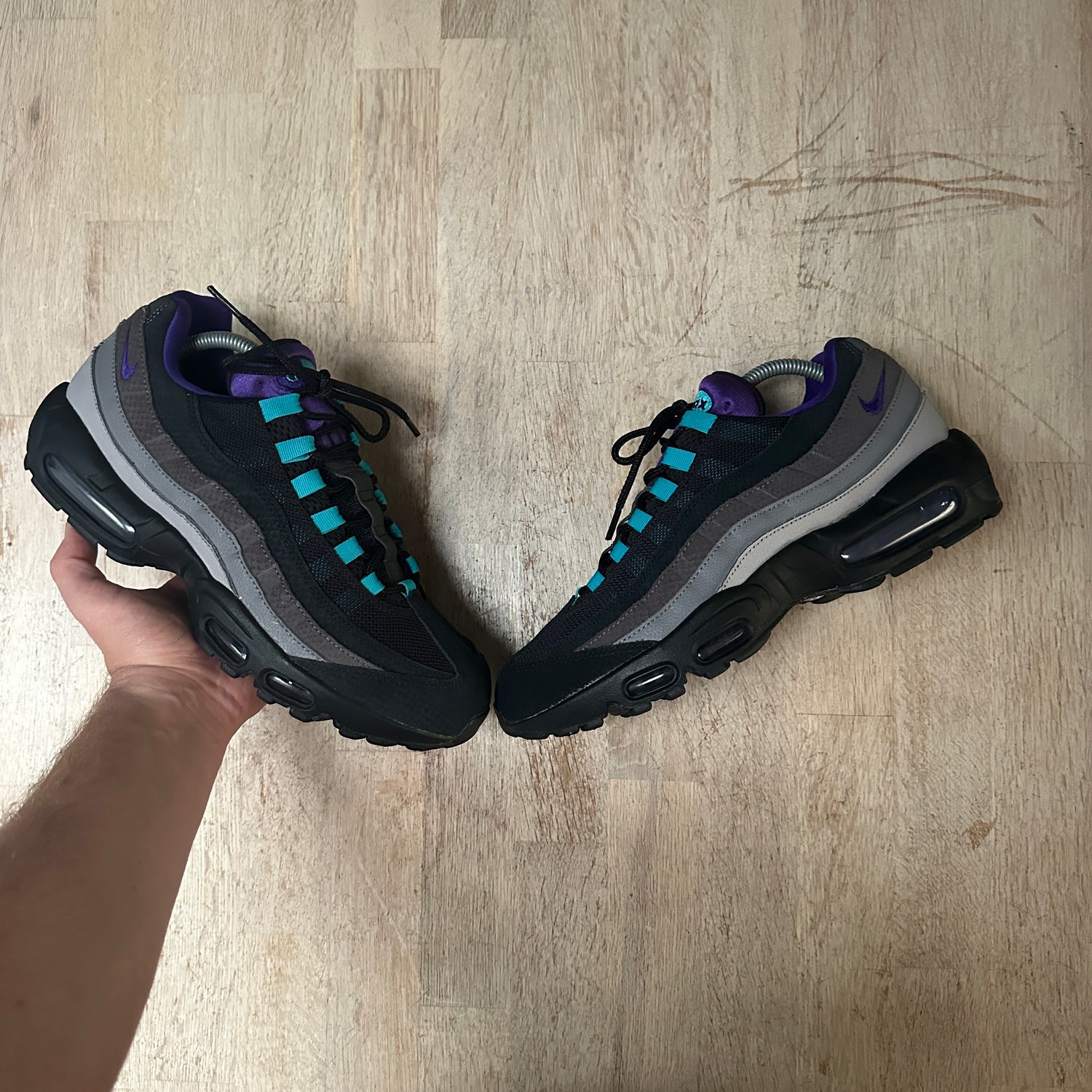 Nike Air Max 95 Black Grapes UK8.5 RM Footwear