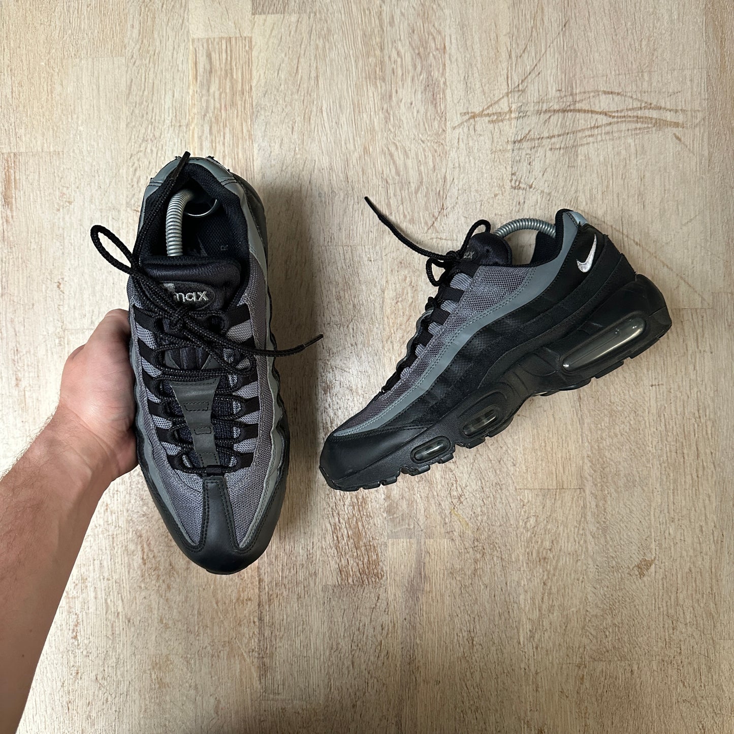 Nike Air Max 95 - Black / Smoke Grey - UK8