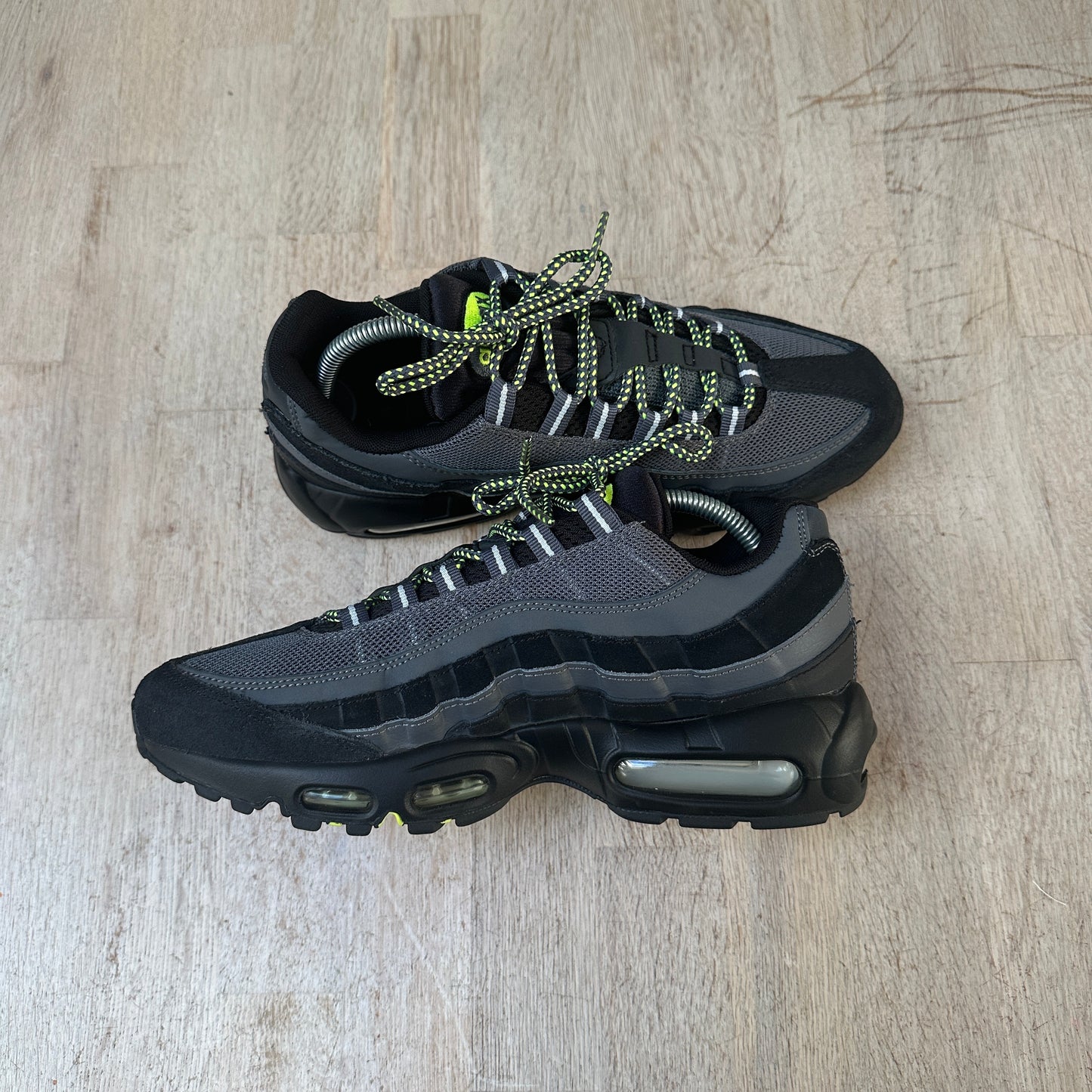 Nike Air Max 95 - Pure Black / Cool Grey - UK7.5