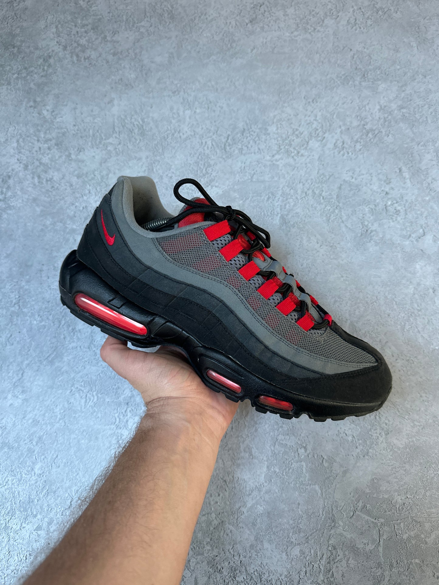 Nike Air Max 95 - Black/Red IDs - UK10.5