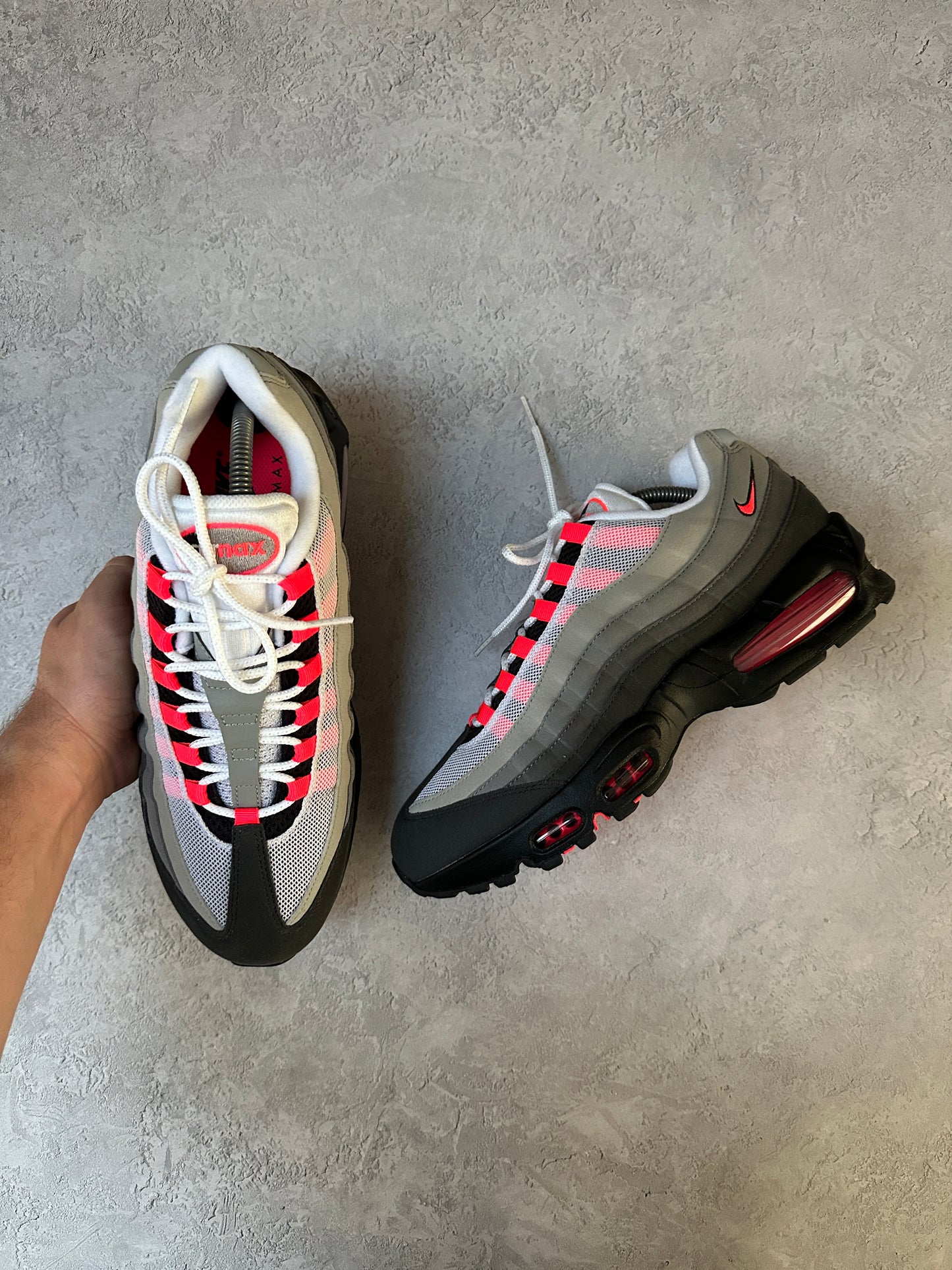Nike Air Max 95 - Solar Red 2025 - UK9.5