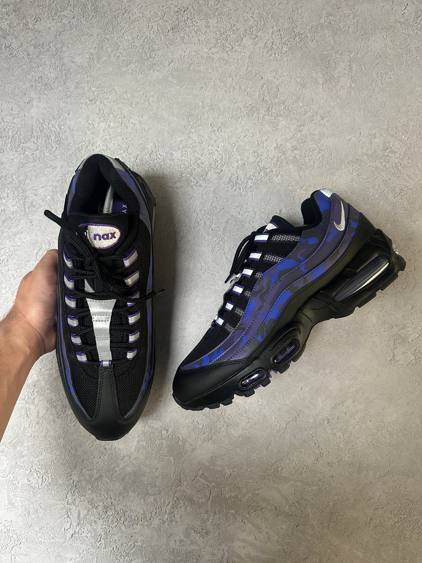 Nike Air Max 95 - Court Purple Camo - UK10.5