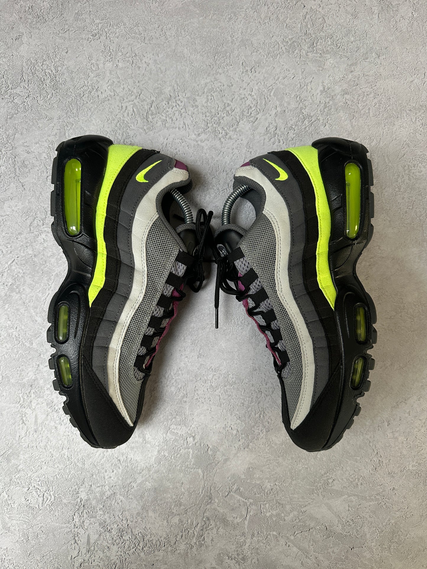 Nike Air Max 95 - 2020 Grey / Neon / Maroon IDs - UK8.5